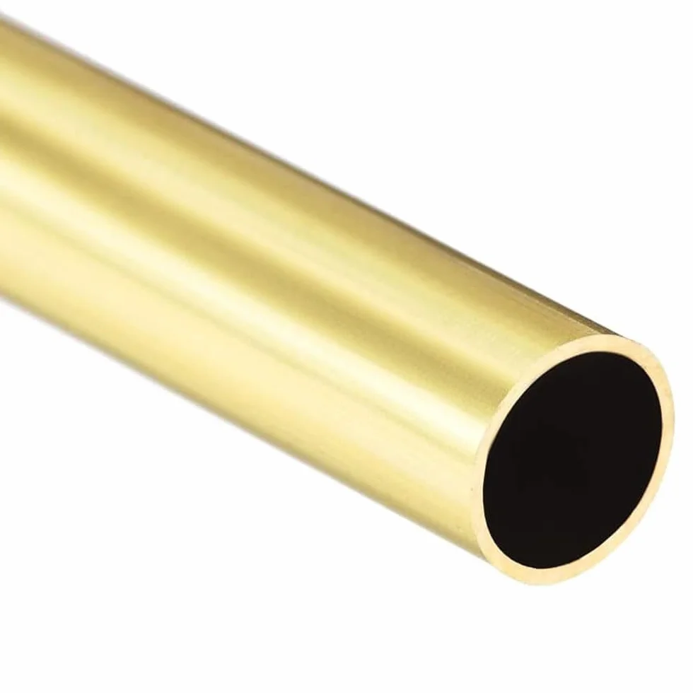 Tubo in Ottone H62 500 mm Spessore 1 mm Diametro Esterno 23 mm