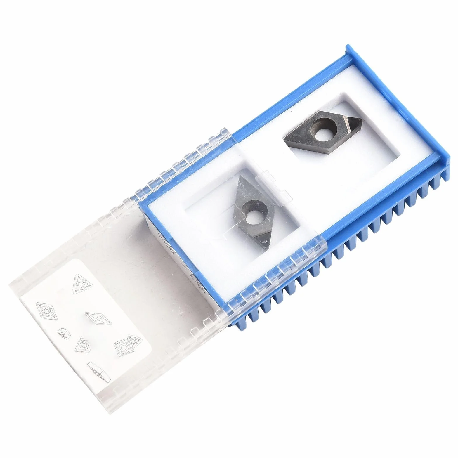 DCGT11T308 Inserti PCD CNC per Finitura Alluminio Metalli Non Ferrosi - Confezione da 2
