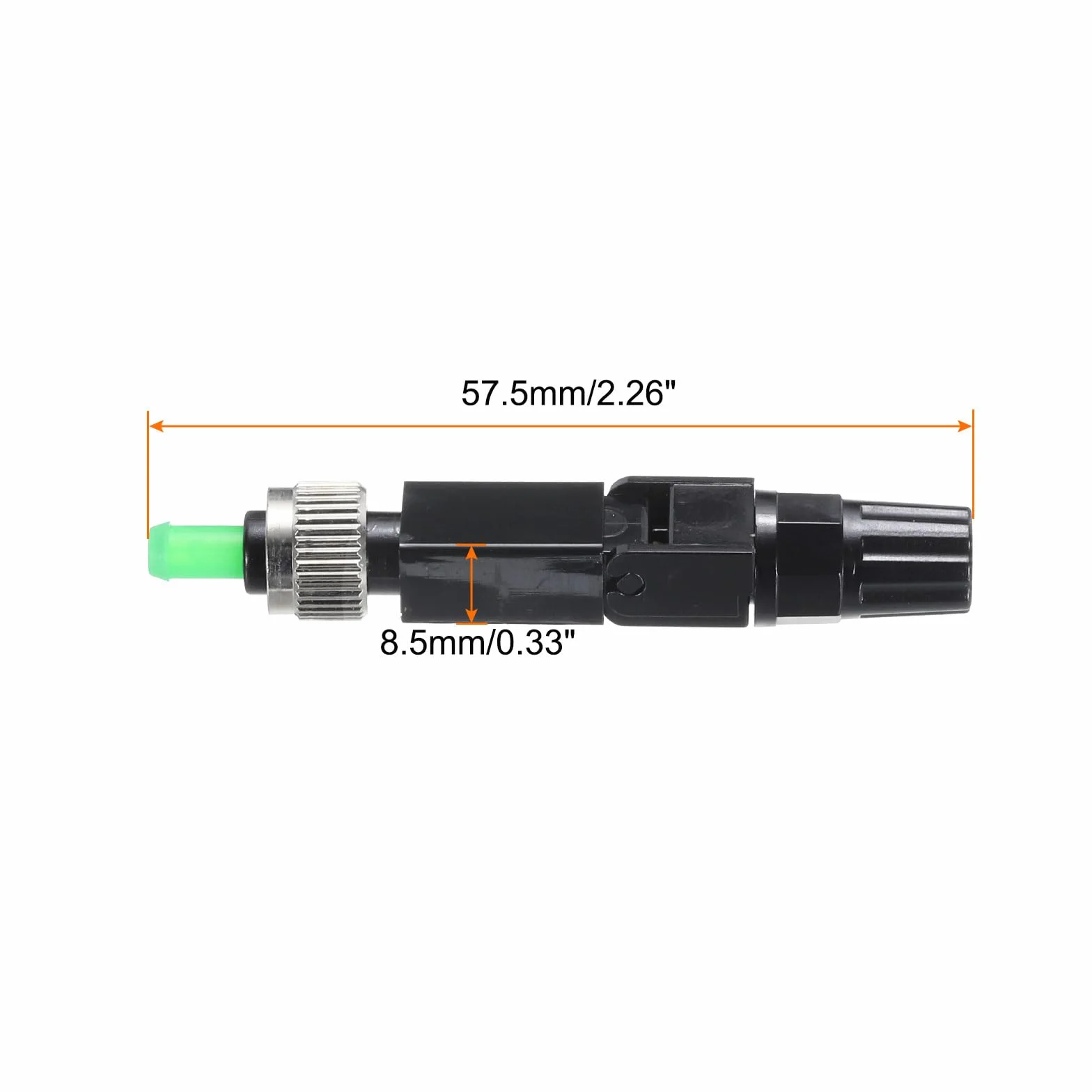 QUARKZMAN FC/APC Fibre Ottico Rapido Connettore Monomodale Fibre Cavo Rapido Connettore FC Veloce Connettori Adattatore per CATV Rete 2pz