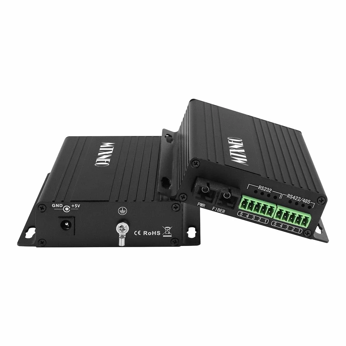 Fiber Optic Converter RS232 RS485 RS422 Single Mode Dual Fiber SC 20KM 1310nm Optical Modem