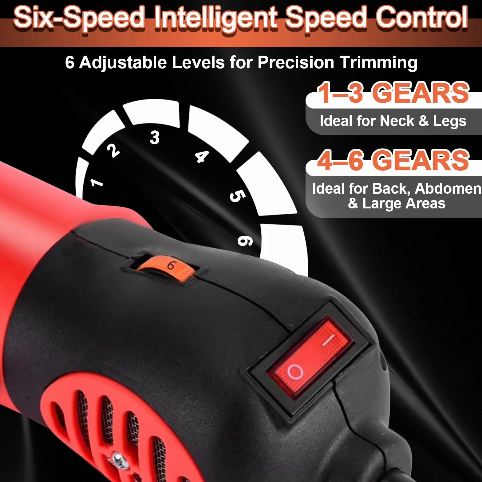 Tosatrice Elettrica per Pecore 900W 6 Velocità Lama Dritta 13 Denti Cavo 3M Professionale