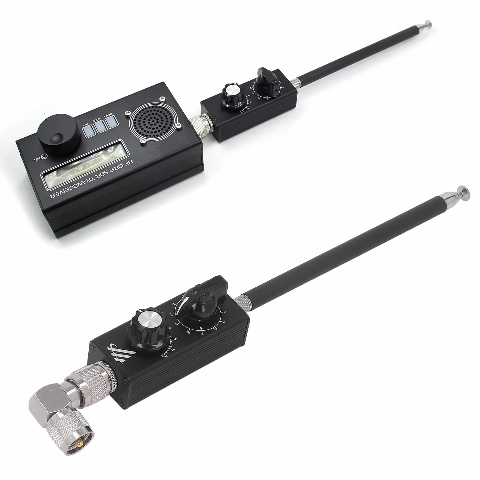 Emoshayoga Xiegu G90 20 × 7 × 7 Qrp Antenna a Onde Corte Hf Completamente Sintonizzato Fm Aviazione Uv per la Trasmissione della Ricezione del Segnale
