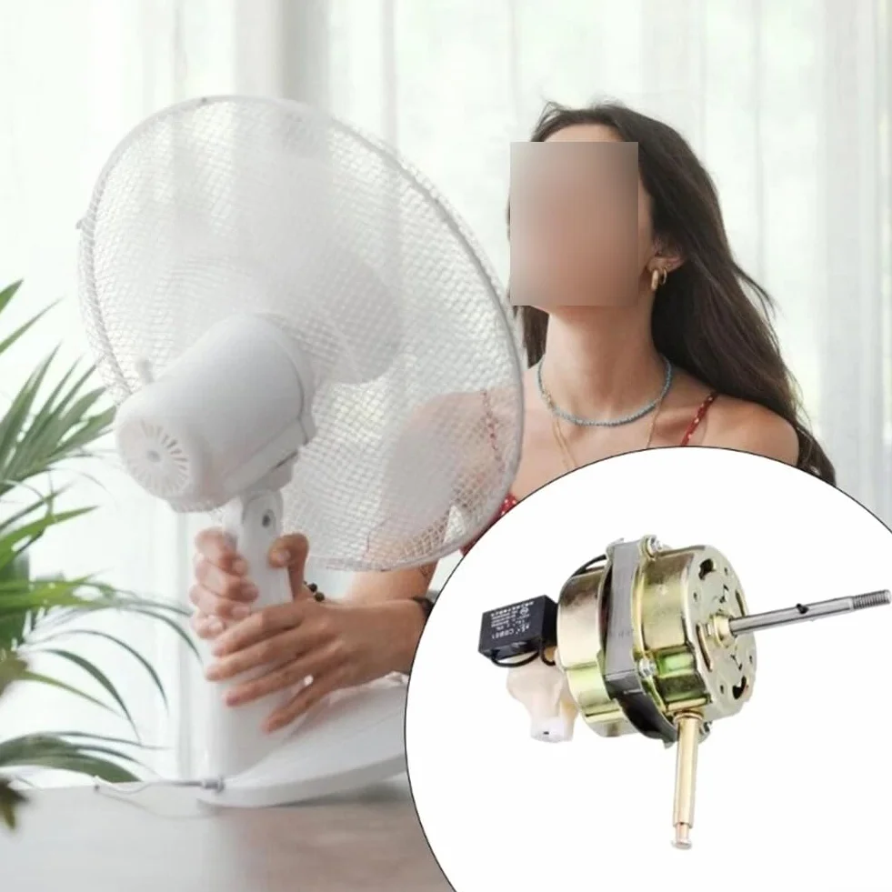 Motore elettrico regolabile del ventilatore a 3 velocità progettato per prestazioni durature e funzionamento silenzioso