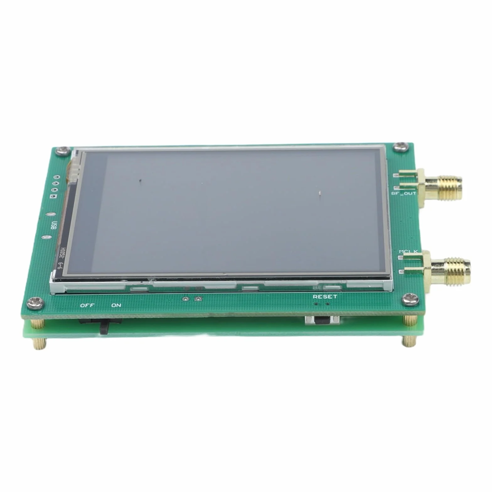 Lecreatekit MAX2870 Generatore di segnale RF 23,5 MHz-6 GHz PLL TCXO 0,5 ppm Touchscreen SMA
