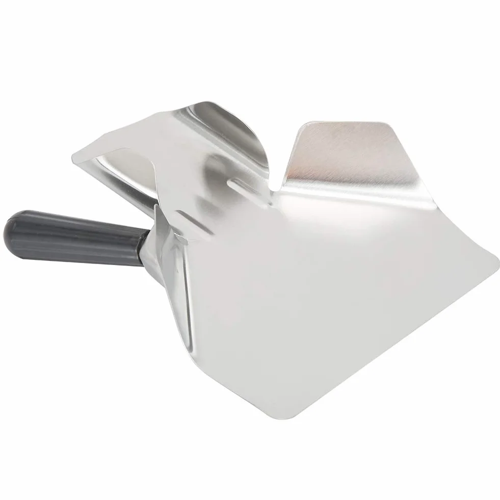 Paletta per Bagger di Patatine Fritte e Popcorn Paletta Pala Chip Scoop con Manico 19,6 x 22,7 x 8,7 cm In Acciaio Inossidabile