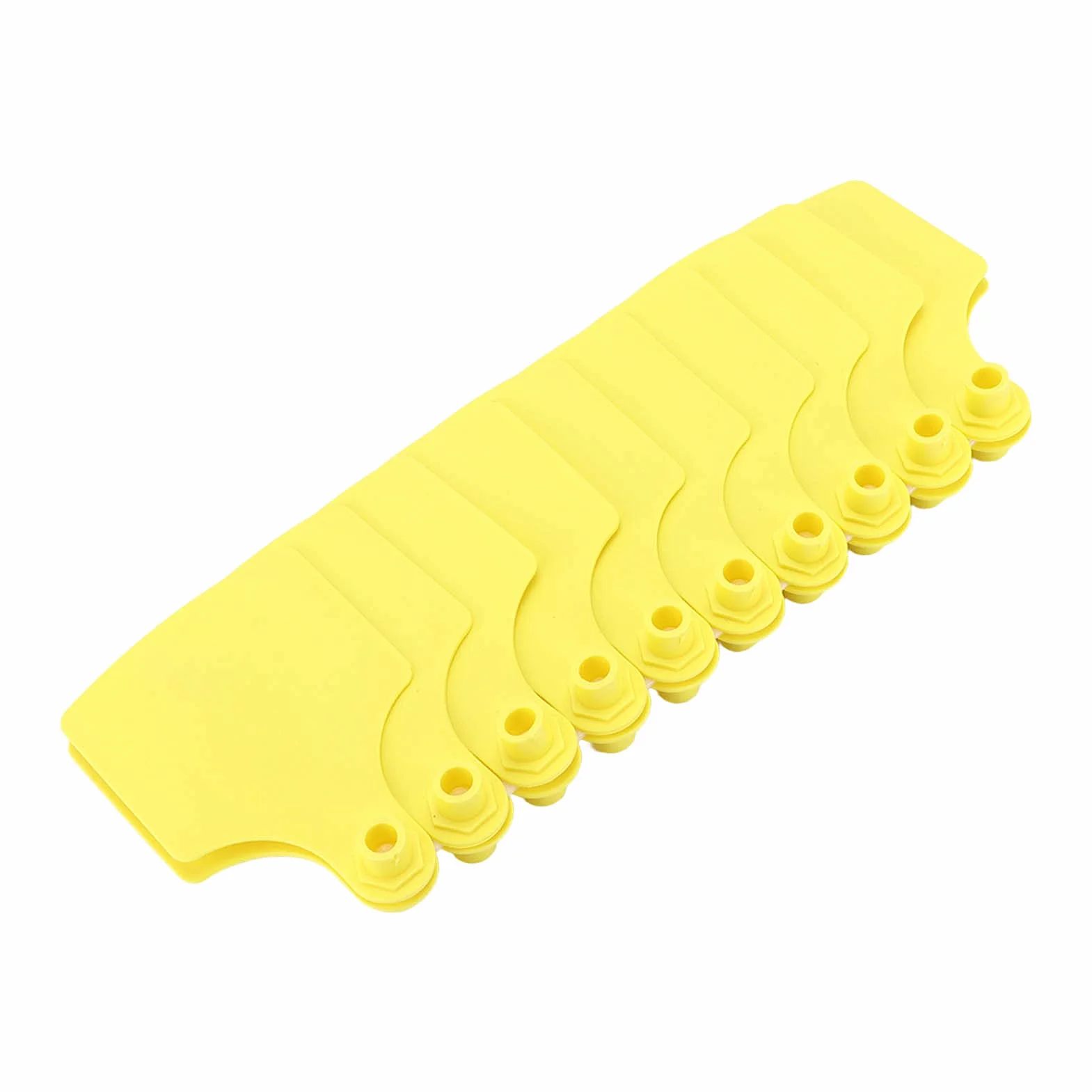 Cryfokt Marchi Auricolari Per Bovini, 100 Set Di Marchi Auricolari In Plastica Per Bestiame, Facili Da Identificare, Etichette Di Precisione Per Suini