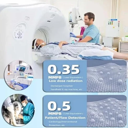 Collare protettivo per tiroide, protezione dalle radiazioni, leggero, per laboratori dentali