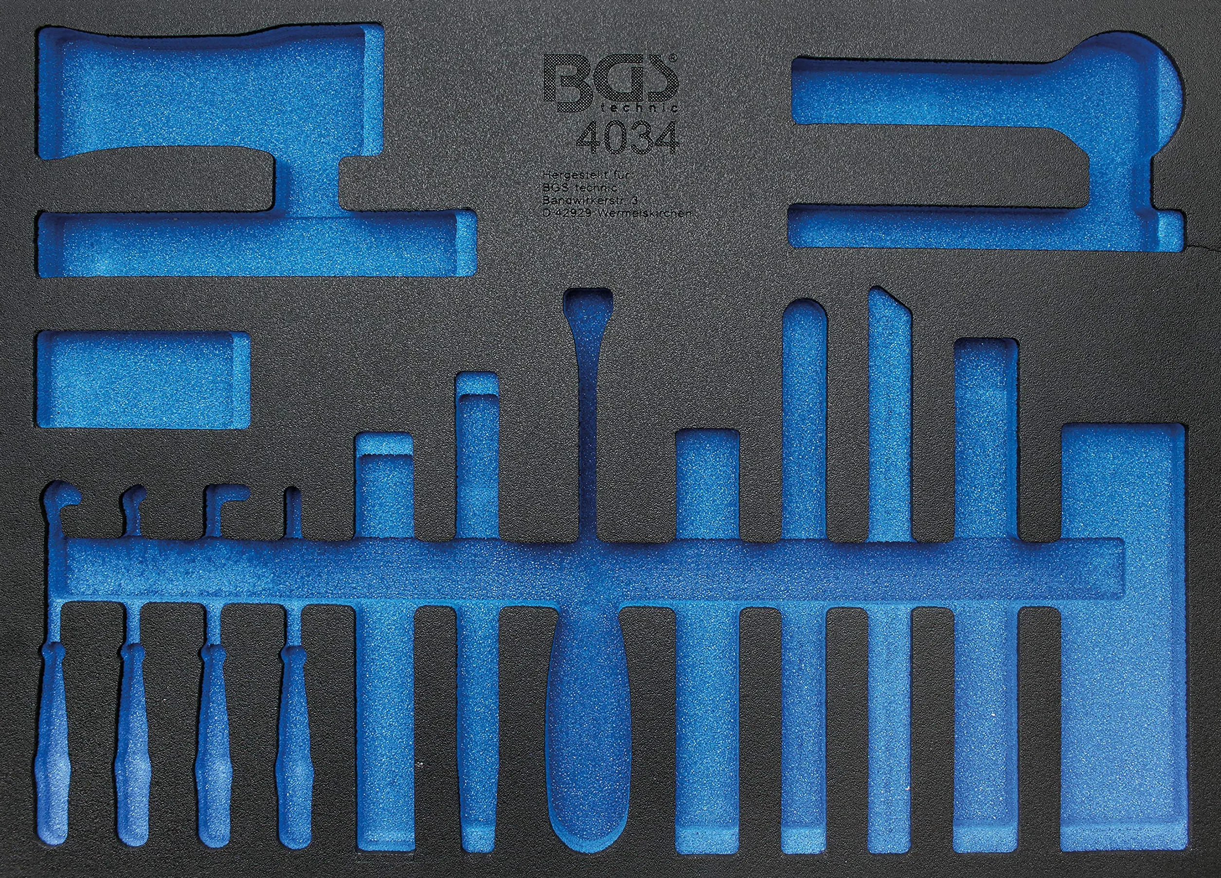 BGS 4034-1 | Modulo per carrelli portautensili 3/3 | vuoto | per BGS 4034