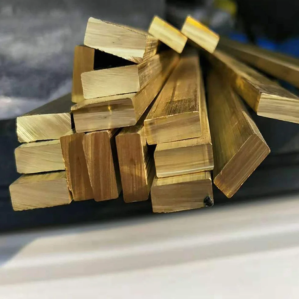 Barra piatta rettangolare in ottone per uso industriale, spessore di 3/4/5/8/10 mm, larghezza di 10/15/20/30/40 mm, lunghezza di 100/150/200/300 mm (#8, 3x15x300 mm)