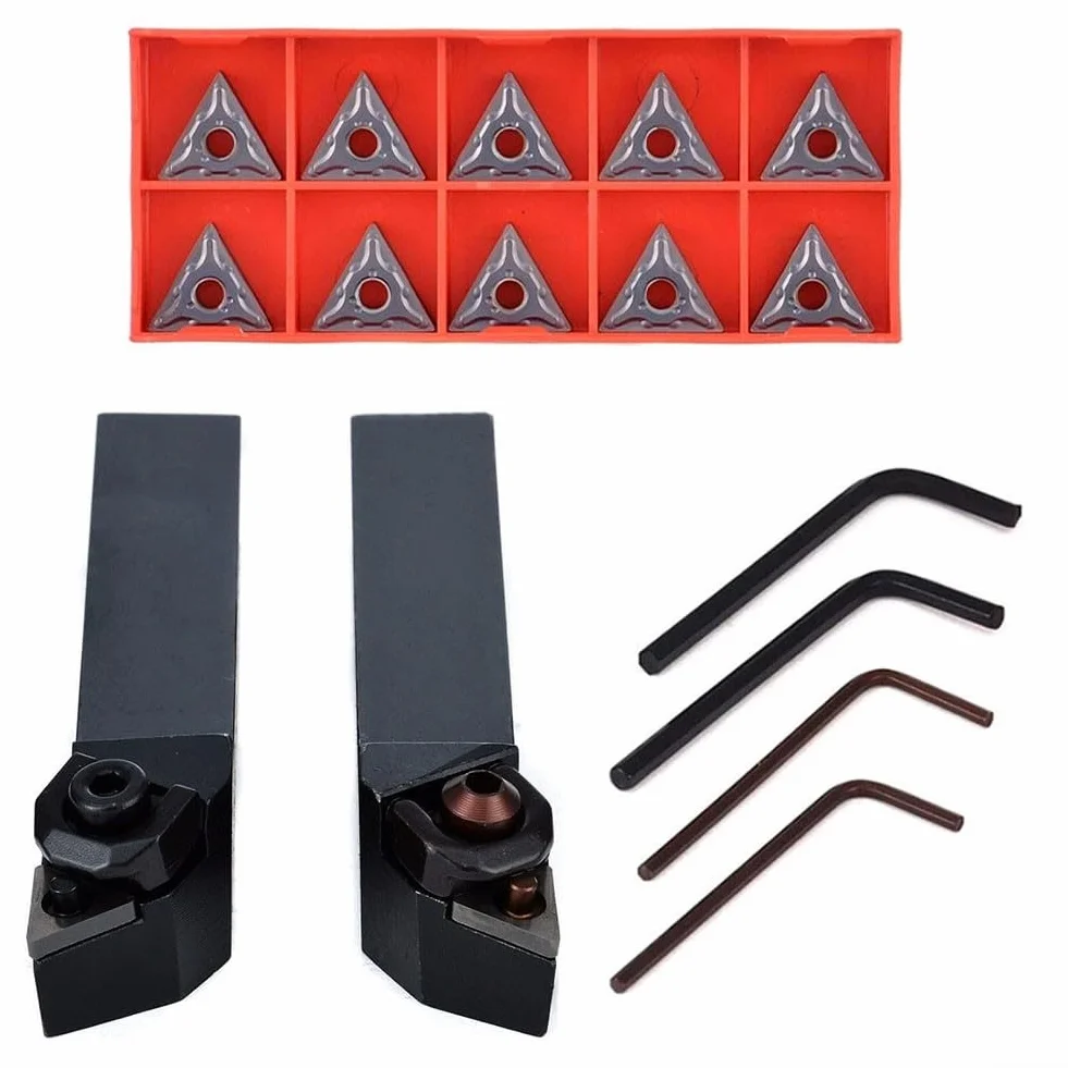 Set portautensili WTJNR2020K16 WTJNL2020K16 inserti carburo TNMG160408 per tornio CNC