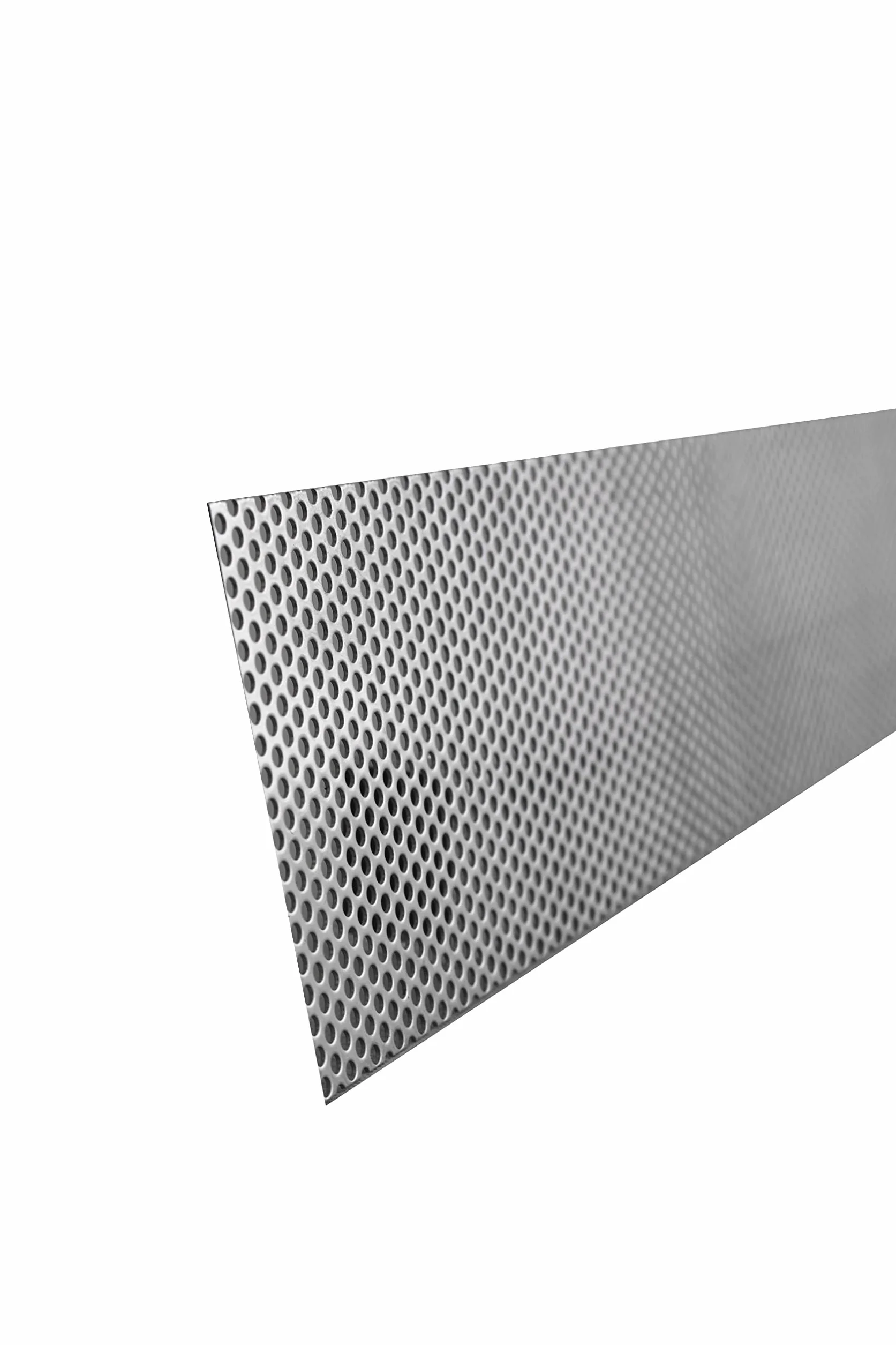 Lamiera forata in acciaio inox 2,0 mm 1.4301 VA 35 x 1000 mm