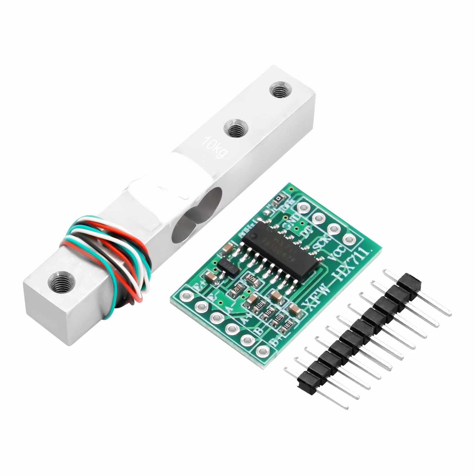 Binghe 10KG Celle di carico di piccole dimensioni con Modulo amplificatore HX711 AD Per bilance elettroniche da cucina portatili Compatibile con Arduino
