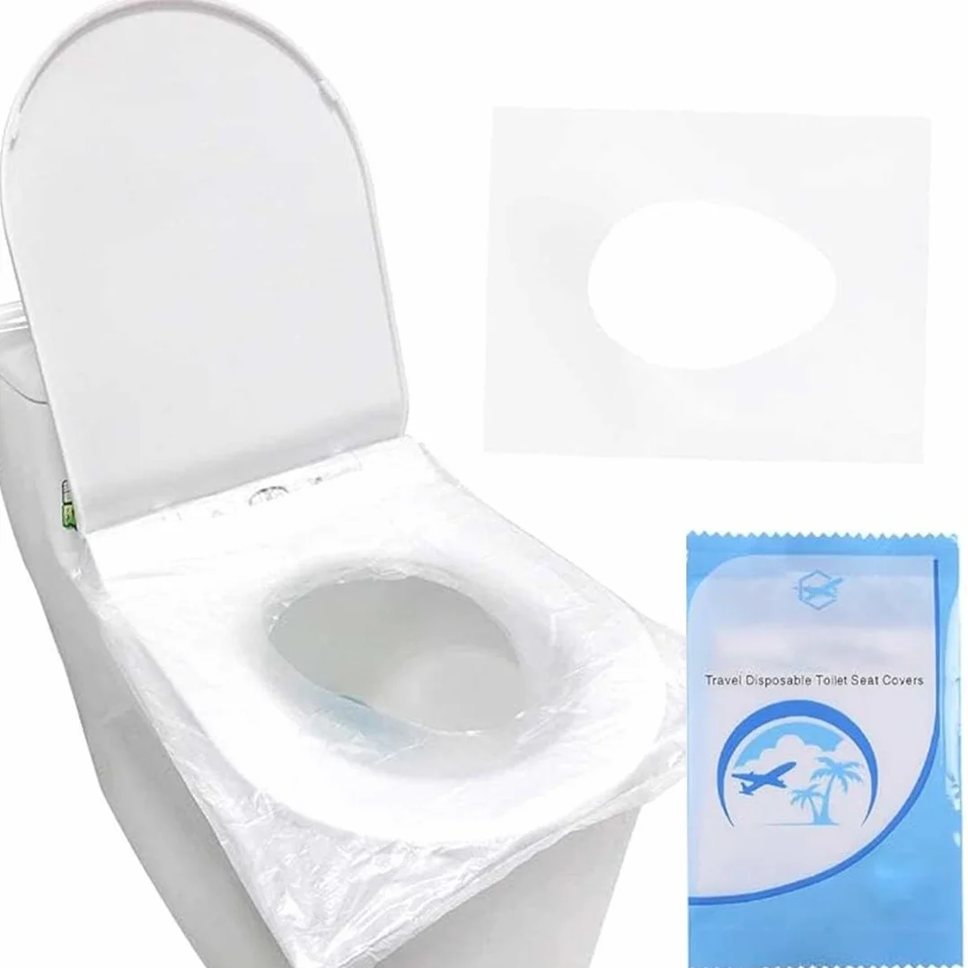 Copri Water USA e Getta 50 PZ Copertura Igienica Monouso per WC Viaggio per Bambini Donne Incinta Campeggio