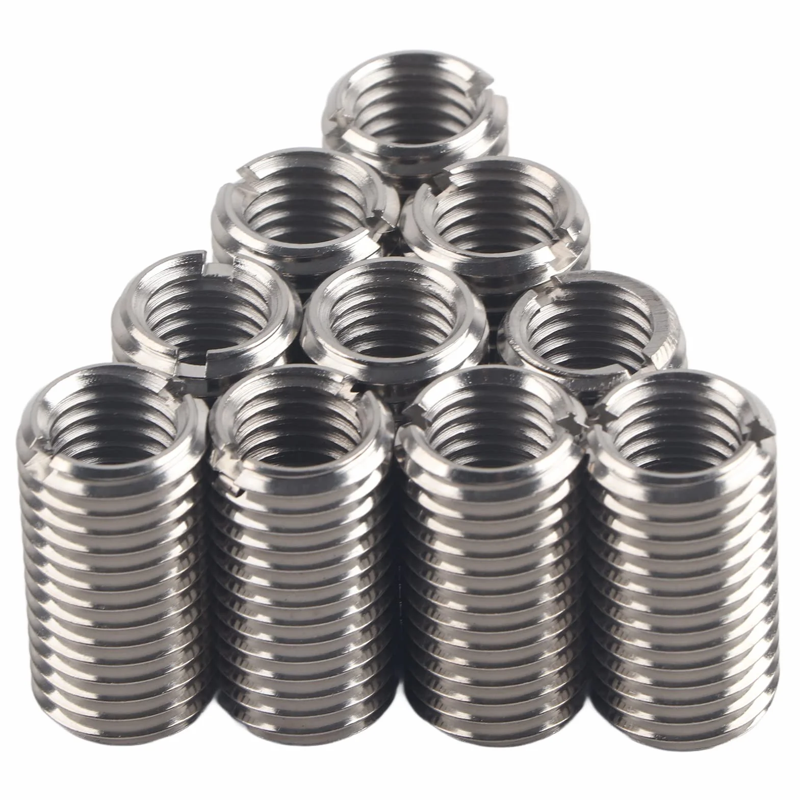 Dado Riduttore Inserto Filettato M12 a M16, Adattatore Filettato Acciaio Inox 10 Pezzi