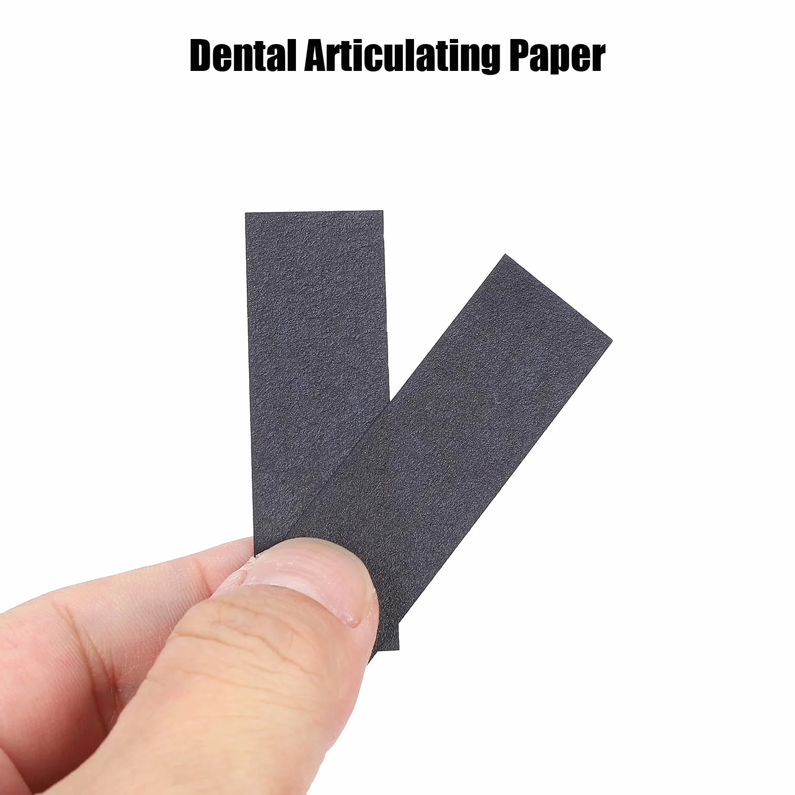 Strisce di carta per articolazione dentale, carta per odontoiatria per dentiera (blu)