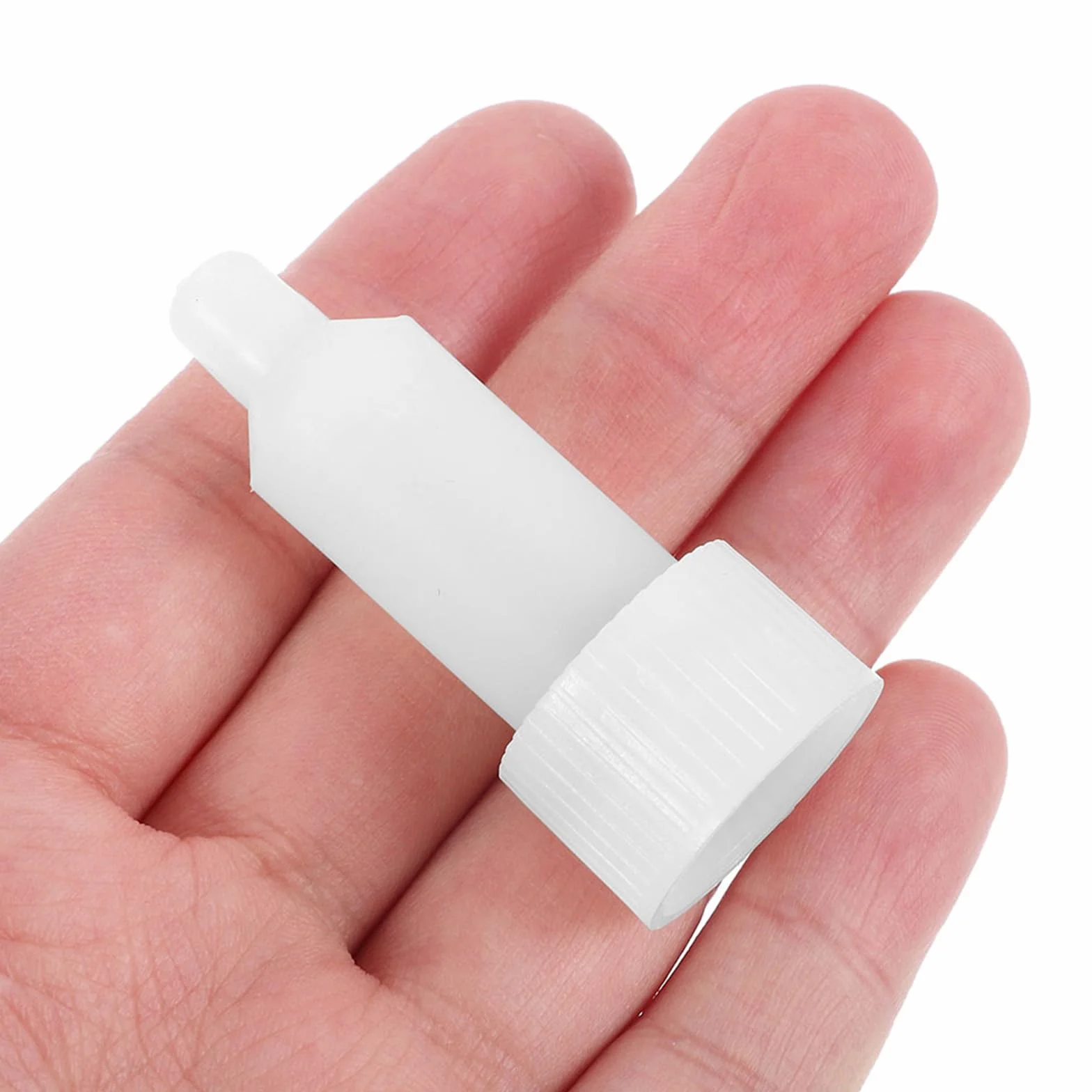 POPETPOP Pompa di Ricambio per Dispenser di Detergente Plastica, Testa Pompa per Bagno e Cucina, 4 Pezzi, Compatibile con Flaconi per Lozione e Shampoo, per Uso Domestico e Alberghiero