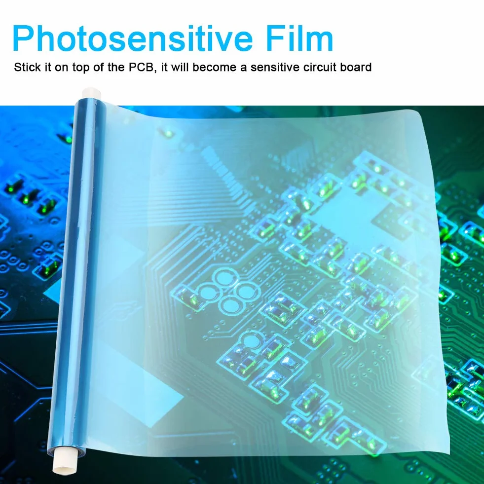 Pellicola fotoensibile per la produzione di circuiti stampati, piastre fosforescenti resistenti, incisione di Galvanoplastia, sostituzione del pannello PCB