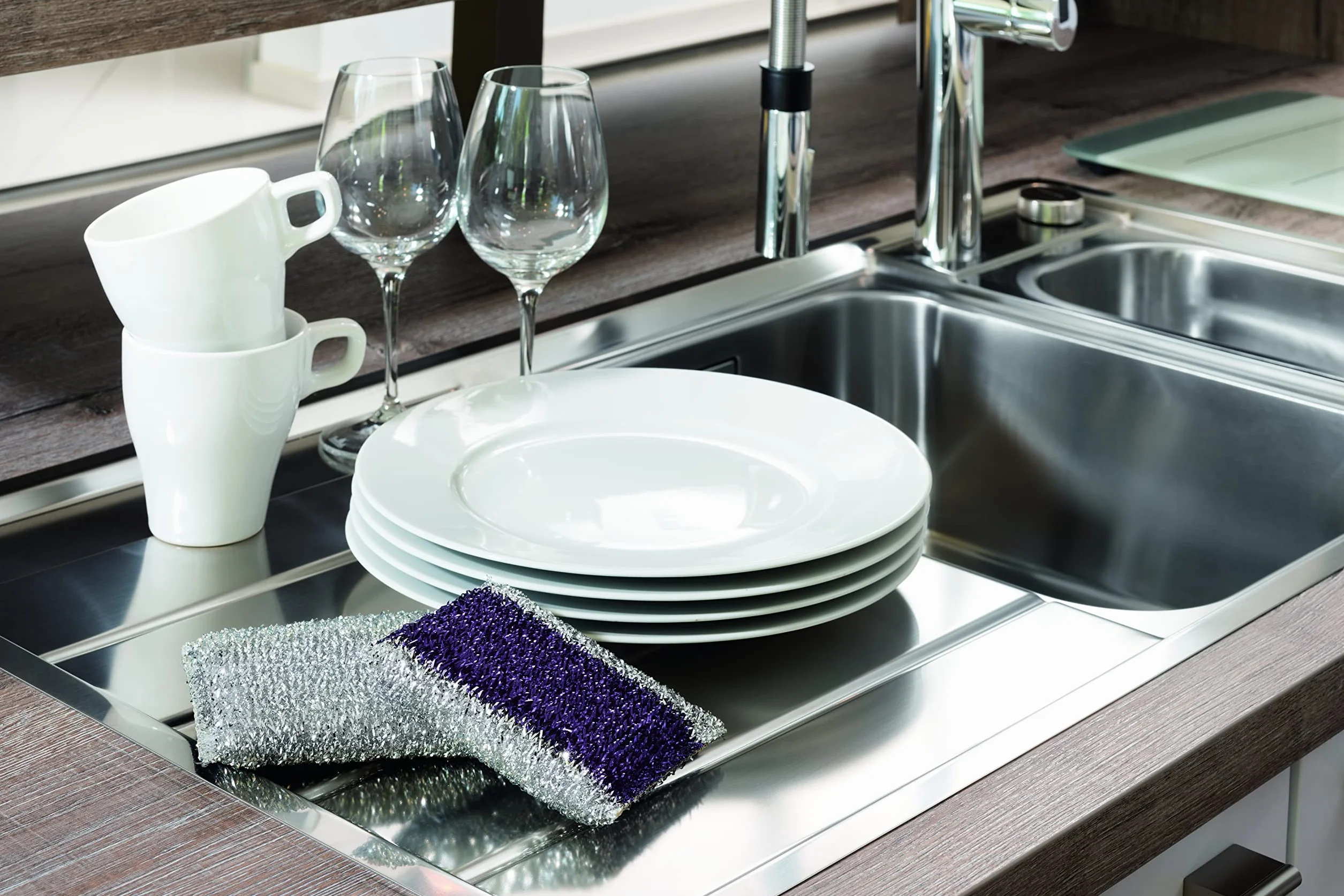 3M Scotch-Brite Paglietta Inox, Grigio