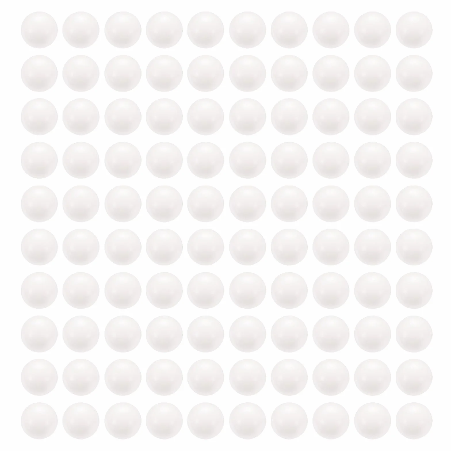 QUARKZMAN 200pz Sfere di Cuscinetto in Plastica 4.5mm, Sfere per Cuscinetti in Plastica Solida