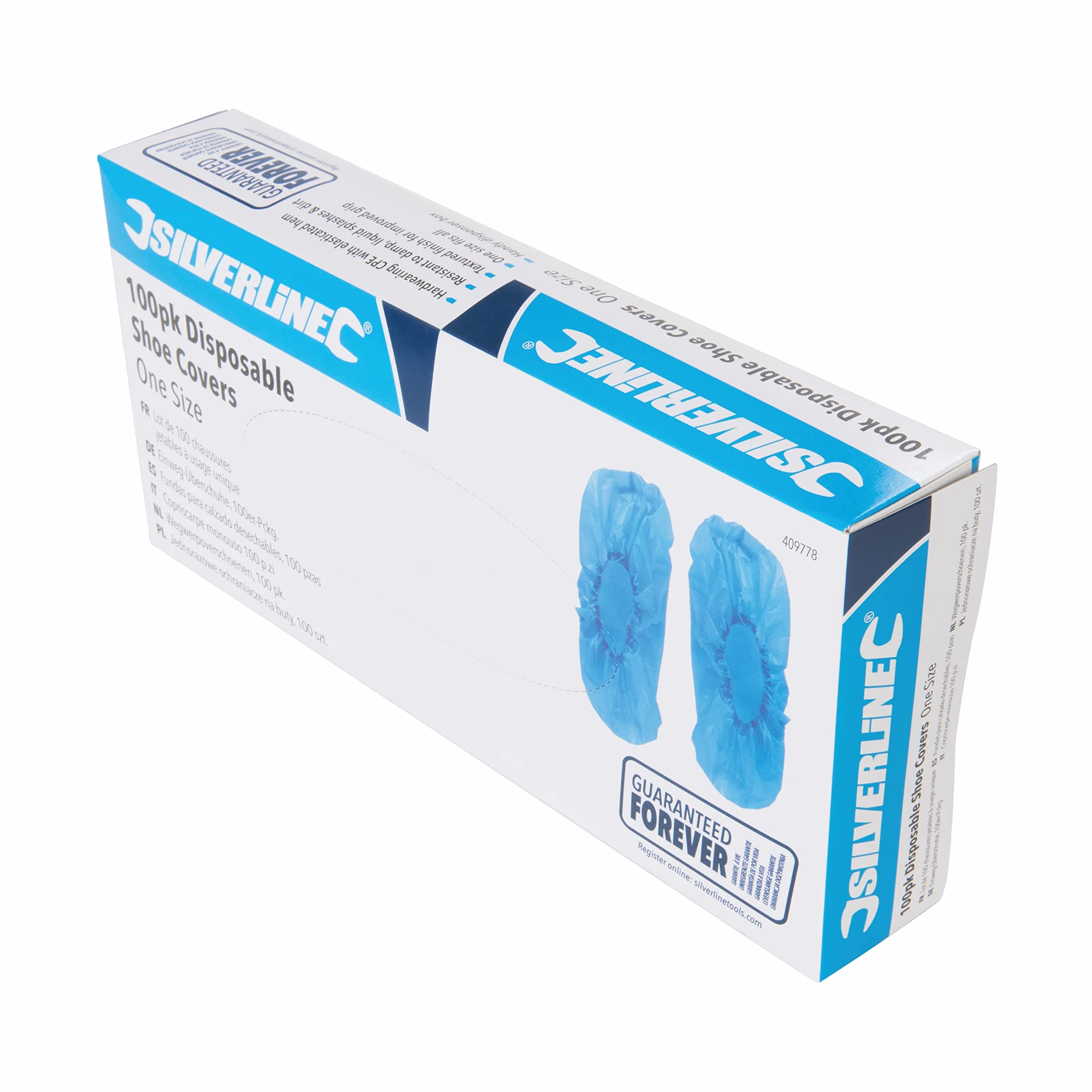Silverline Copri Scarpe Monouso Blu