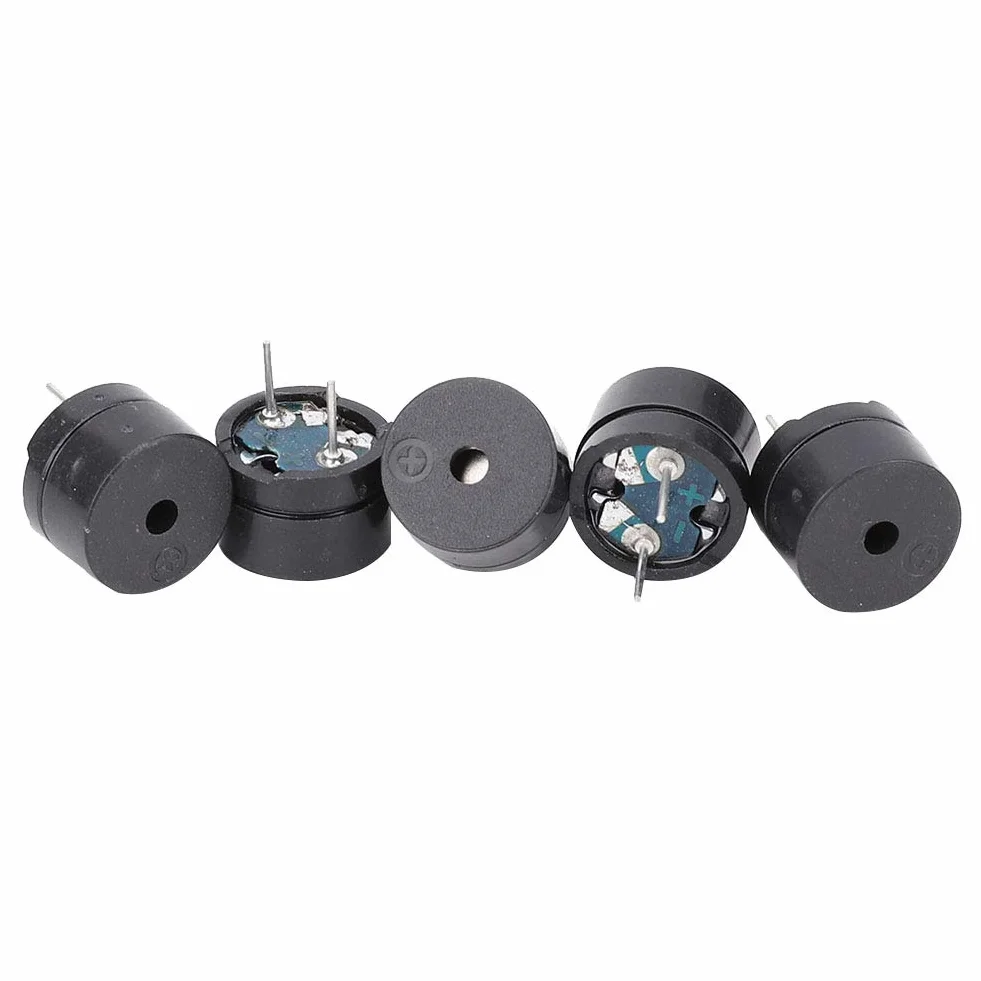 Wakects 50PCS Buzzer Module Cicalino Elettronico Passivo Tipo Elettromagnetico 16ohm AC 2KHz 3V 5V 9V 12V