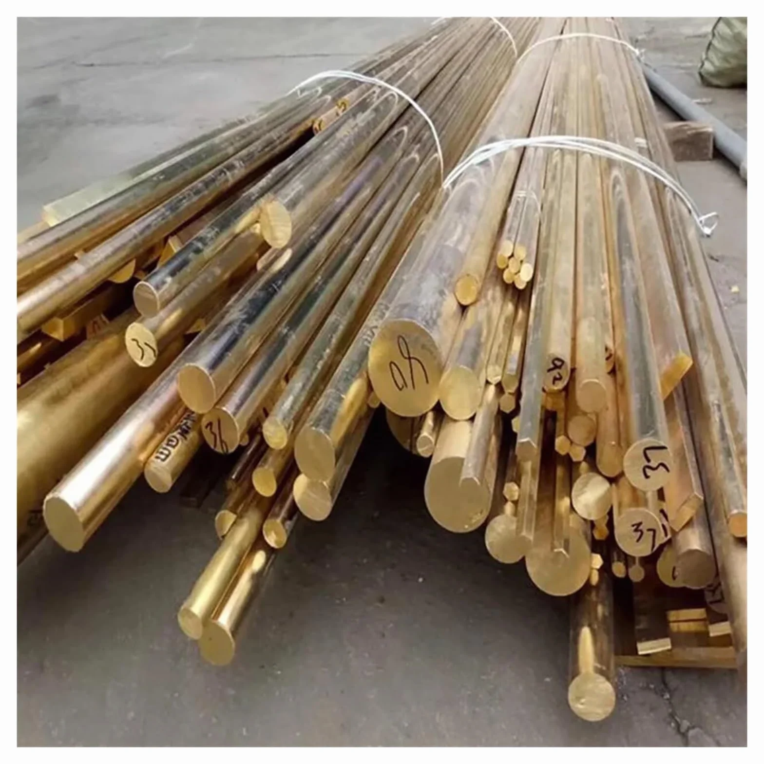 Barra tonda in ottone 1 mm 2 mm 3 mm 4 mm 5 mm 6 mm 8 mm 10 mm 20 mm 30 mm 40 mm 50 mm 60 mm 70 mm 80 mm 90 mm 100 mm(12x100mm 1pc)
