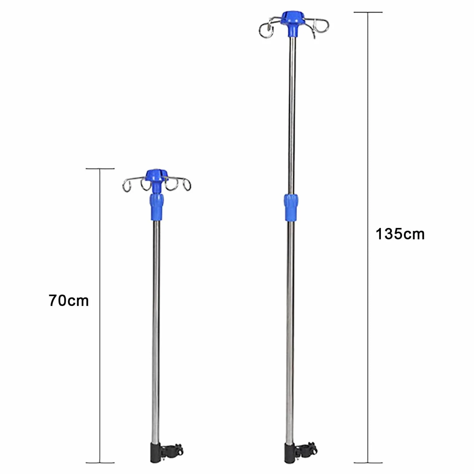 Asta Flebo, aste portaflebo per sedia a rotelle, supporto per infusione speciale per disabili, staffa per accessori per sedia a rotelle, supporto per gamba per sedia a rotelle per ospedali e famiglie