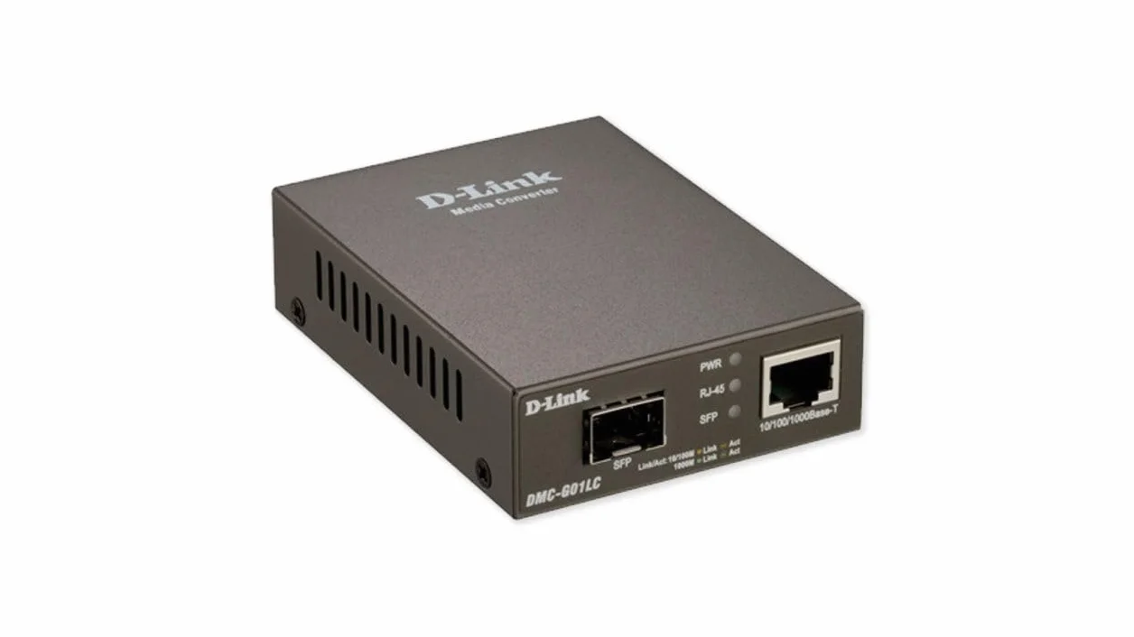 D-Link DMC-G01LC Convertitore Multimediale 10/100/1000 Base-T a SFP