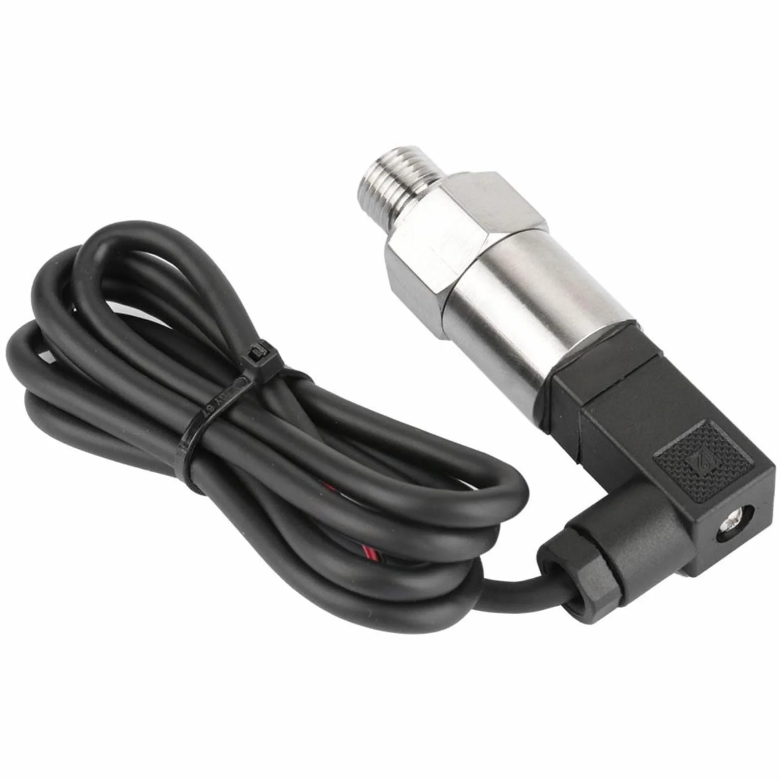 Jadeshay Trasduttore di Pressione,4-20mA Uscita Sensore Trasduttore Trasmettitore Pressione Silicio G1/4" Sensore di Pressione Trasmettitore per Olio Combustibile Gasolio Aria Acqua,Pressione 0-1MPA