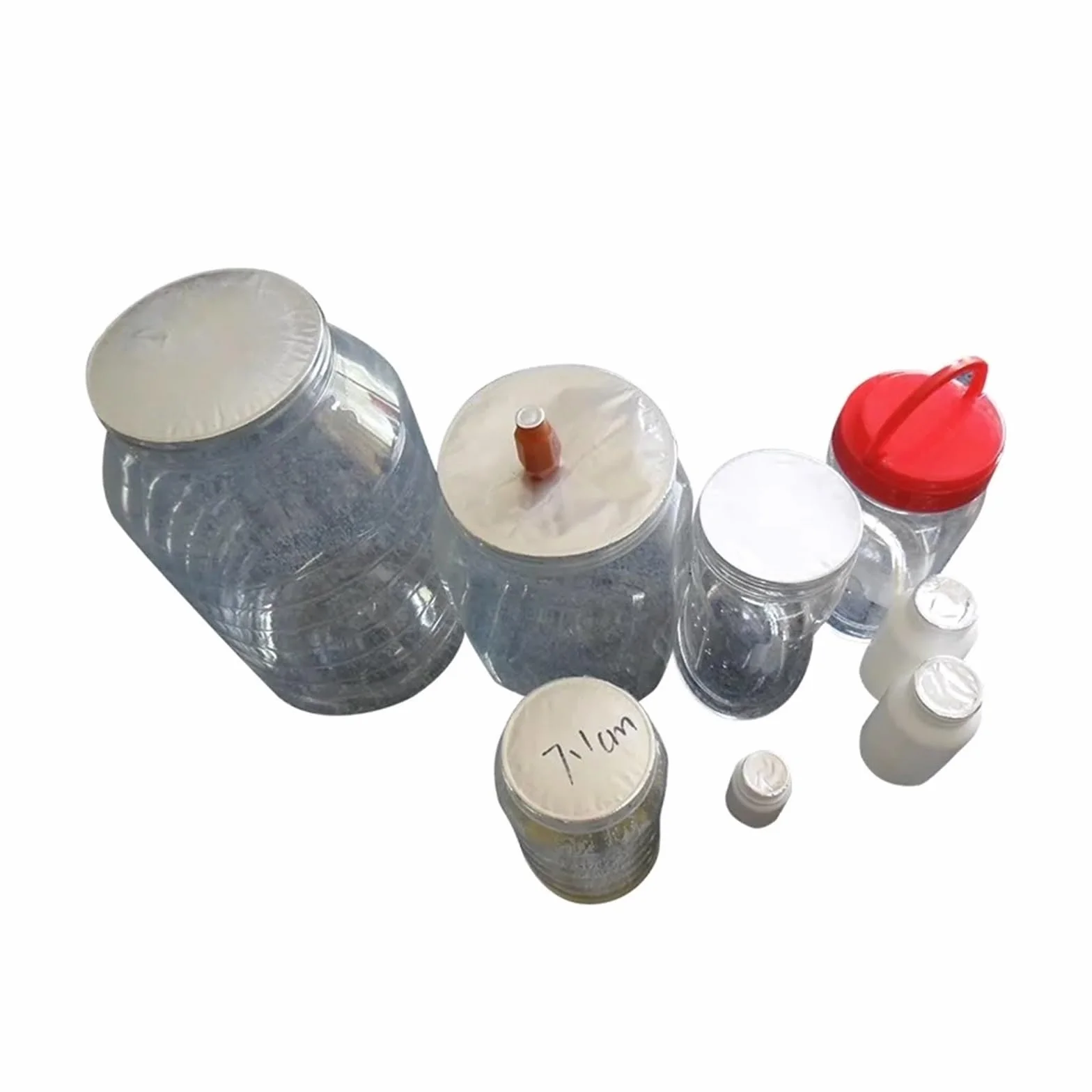 Sigillatura del rivestimento del foglio di alluminio Guarnizione del secchio 36-121mm Bottiglia di plastica Induzione elettromagnetica PE Lattina cosmetica Pellicola sigillante del foglio di alluminio