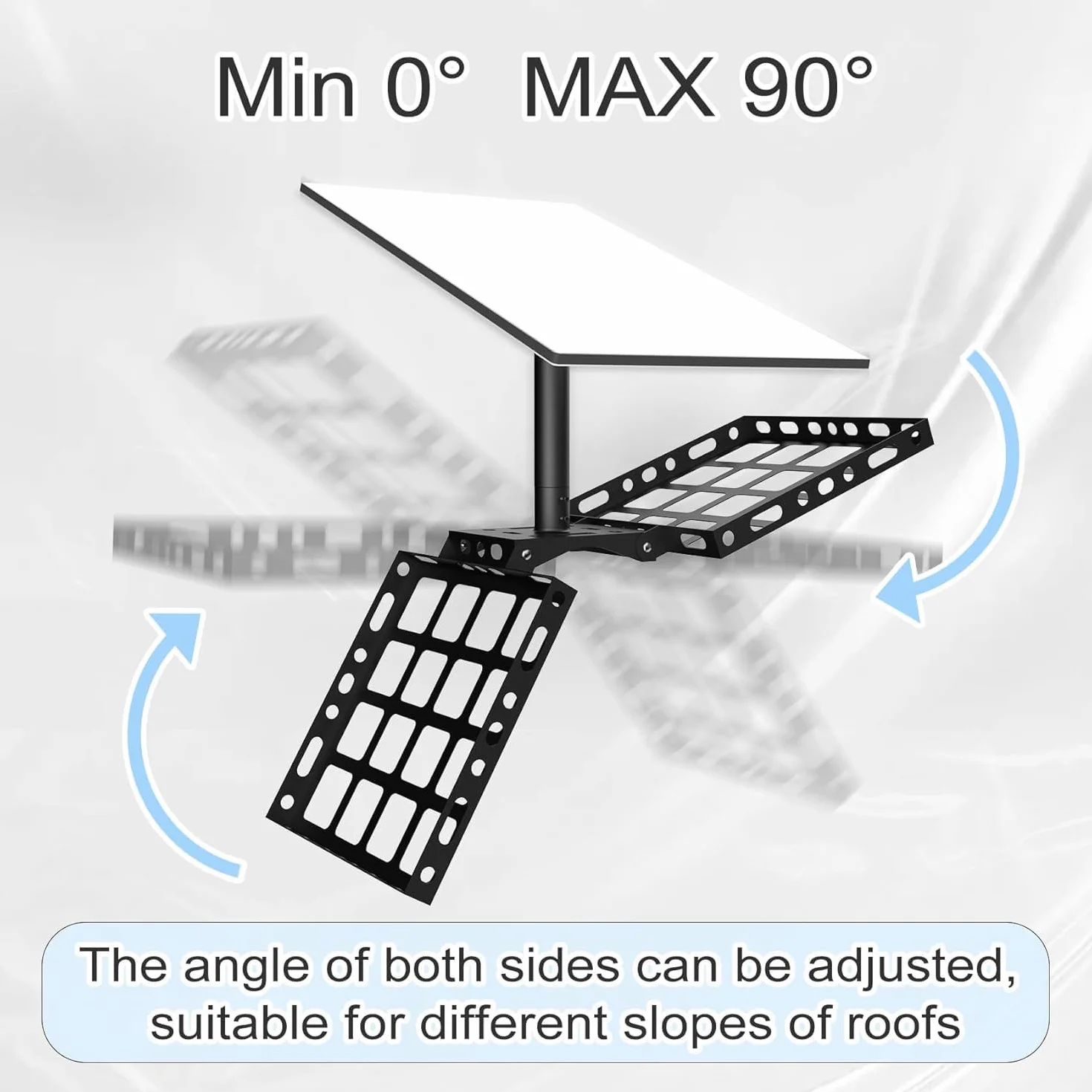 Starlink Gen 3 Standard V3 kit montaggio supporto parete tetto palo tubo adattatore antenna staffa regolabile 360°