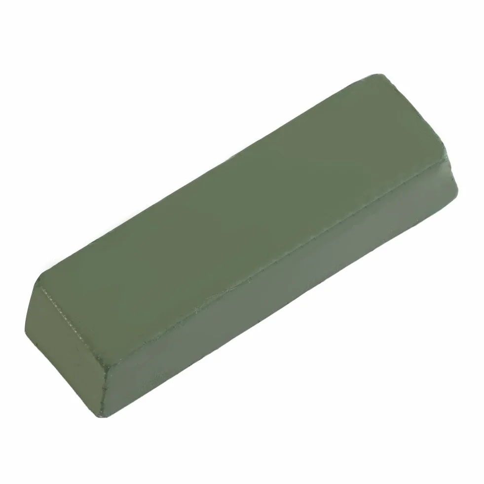 Pasta lucidante cromo ossido 140g verde fine abrasiva lucidatura cera affilatura
