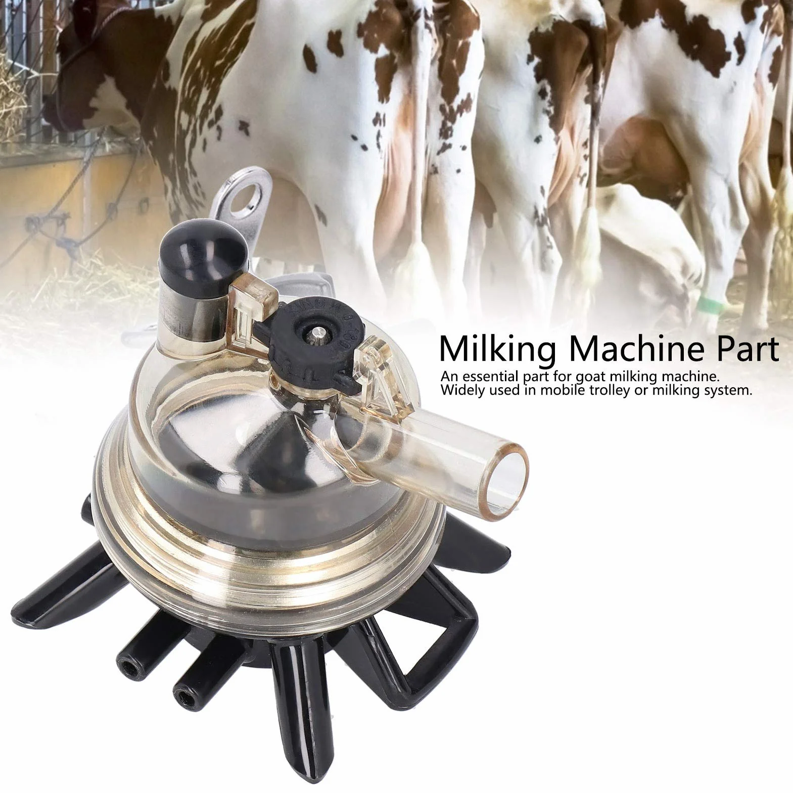 Mucca Capra Artiglio di Mungitura 150ml Portatile Stazione Mungitrice Macchina Collettore di Latte per Capre e Pecore