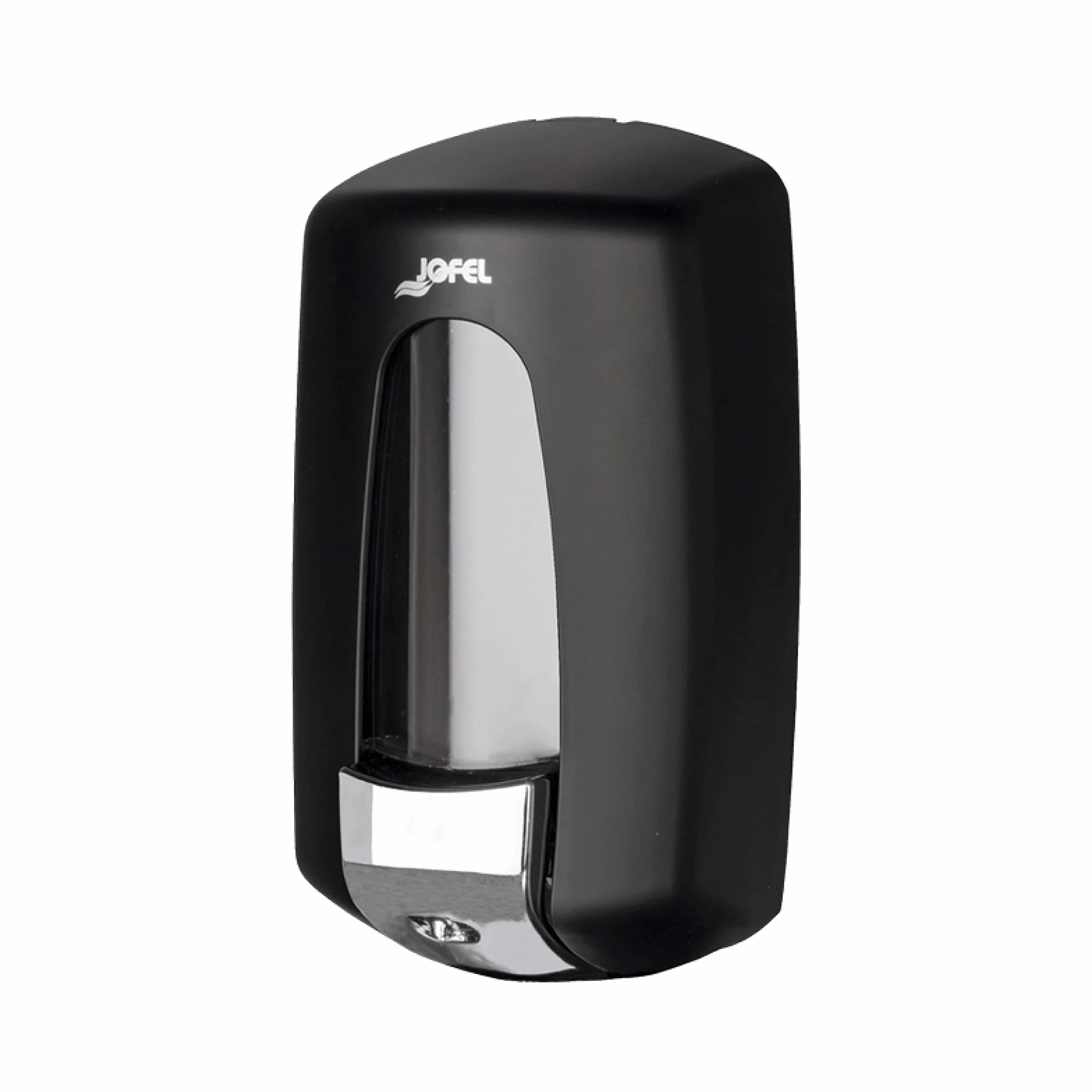 Jofel - Distributore di sapone liquido per montaggio a parete, ricaricabile con capacità di 0,9 l, distributore di sapone, valvola anticorrosione e antigoccia, contenitore in ABS, Aitana AC70600-MT
