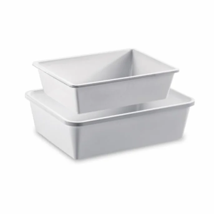 Generico Vaschetta Frigor Bianco Bacinella in polipropilene per alimenti (LT. 13 DIM. CM. 50 x 34 x 11h)
