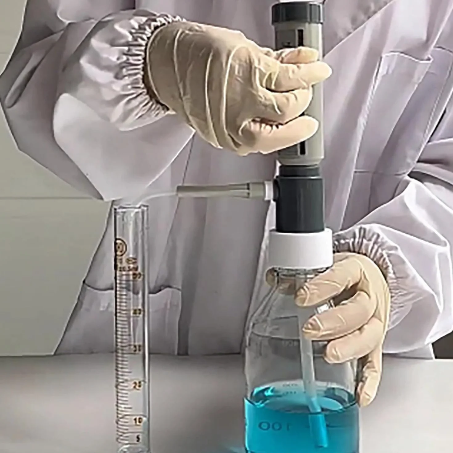 Dispenser per Bottiglia 0-25 ml, Pipetta Automatica Regolabile