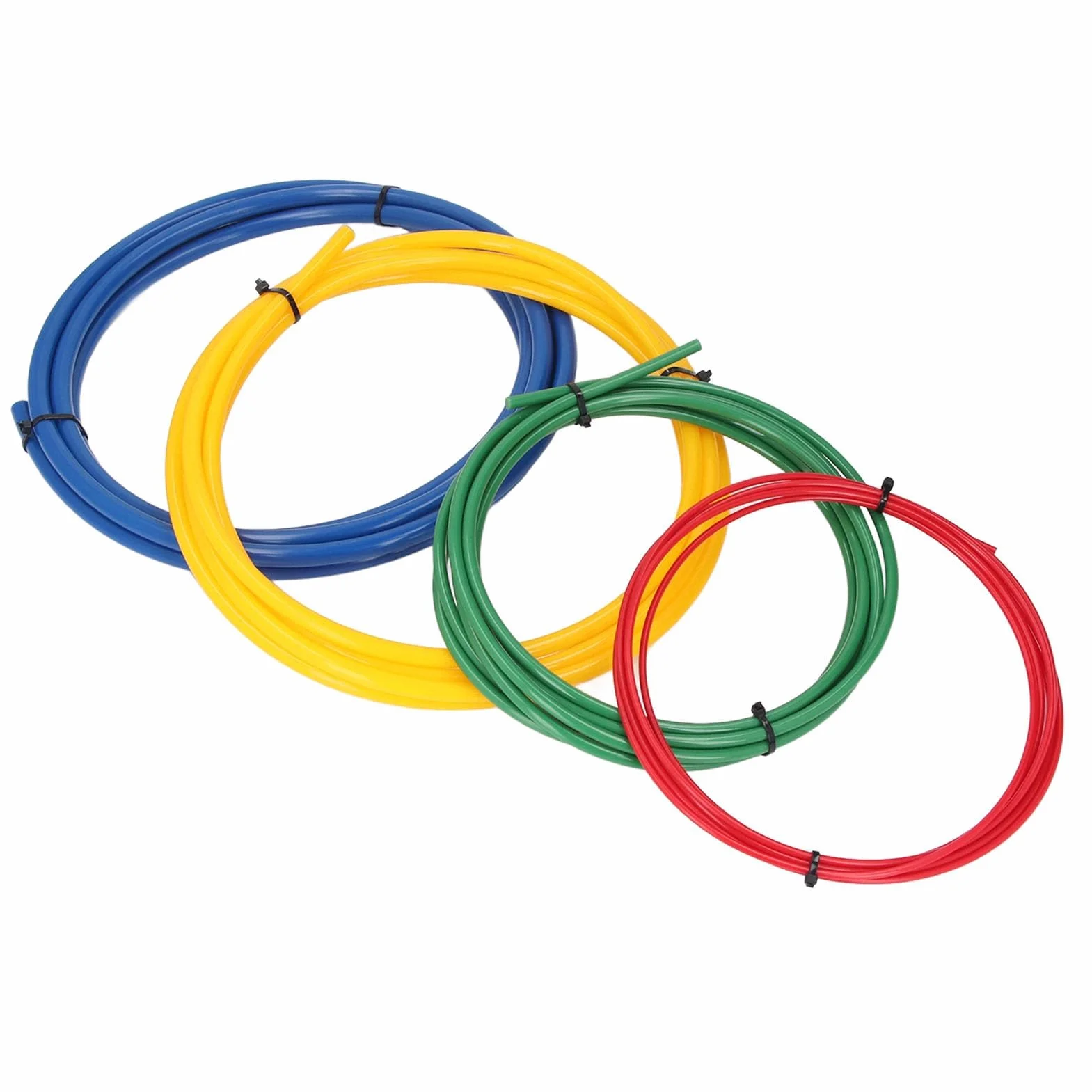4 Pezzi Piegatubi per Tubi in Rame per Condizionatore D'aria 1/4in 3/8in 1/2in 5/8in Piegatubi per Tubi in Plastica PE Riutilizzabile Strumento di Piegatura per Tubi 4m / 13.12ft