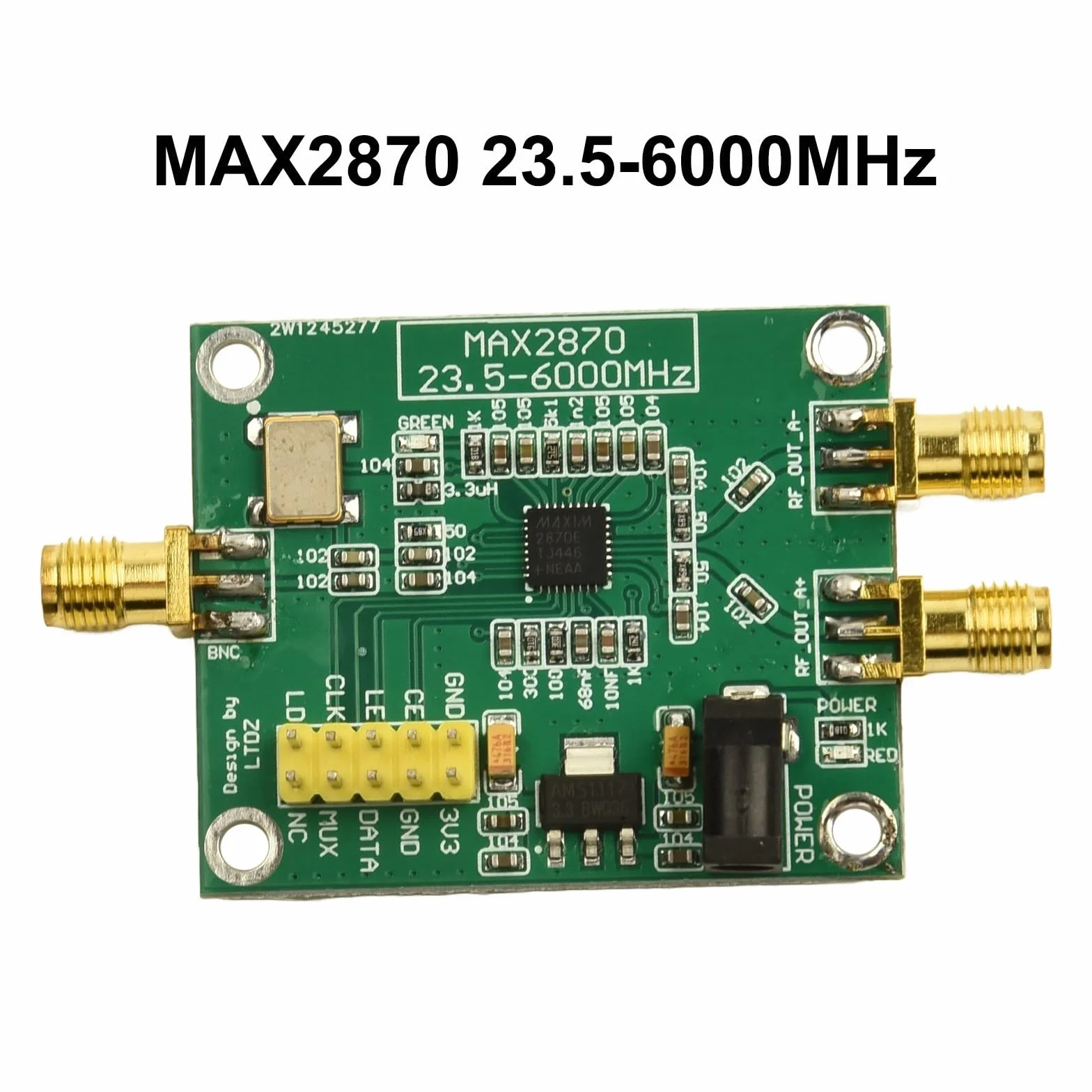 MAX2870 PLL VCO Generatore di Segnale 23-56000MHz RF Sorgente per STM32 Dual Channel Output