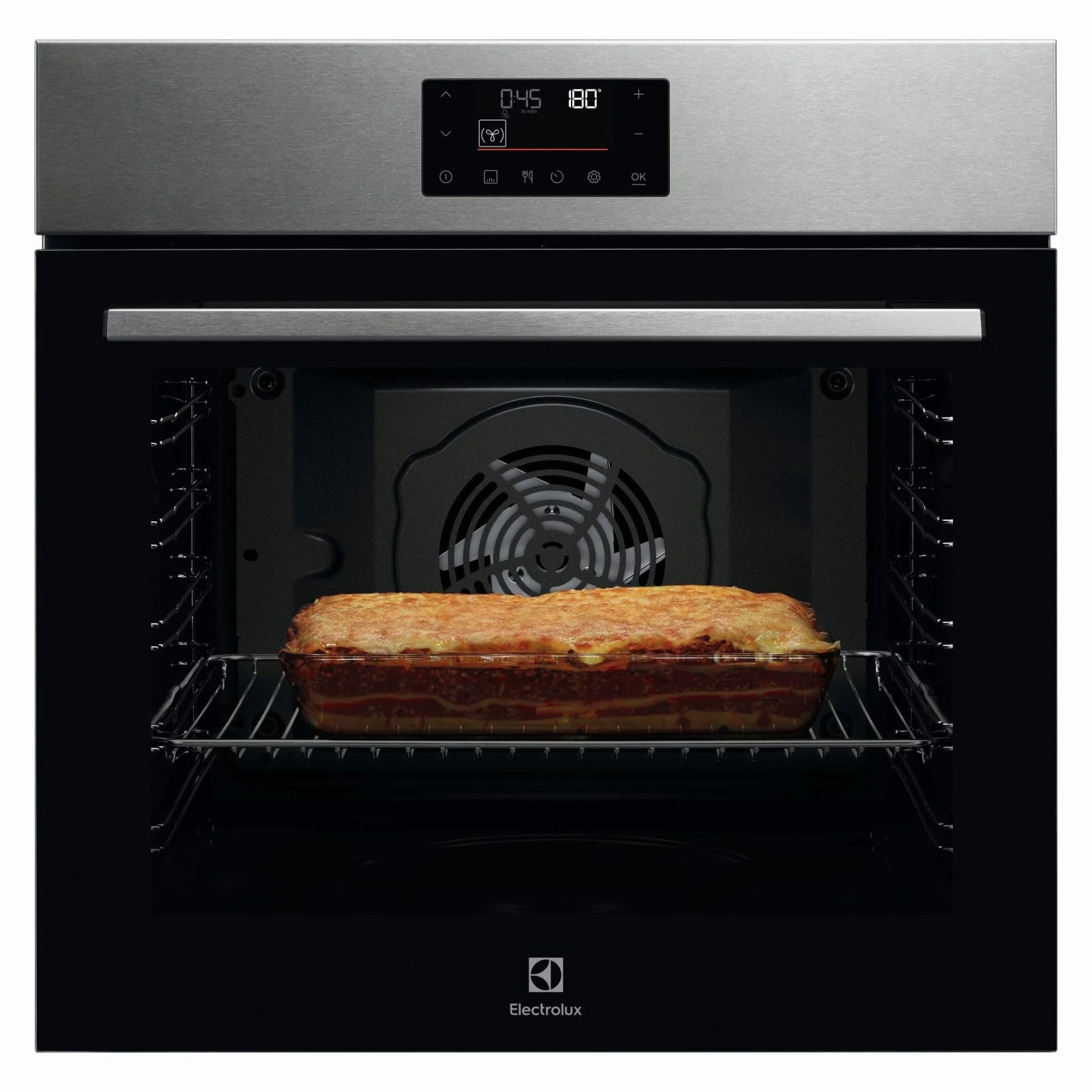 Forno da incasso multifunzione Electrolux EOF4P0PX2 72 L ventilato SurroundCook pulizia pirolitica inox antimpronta classe A++
