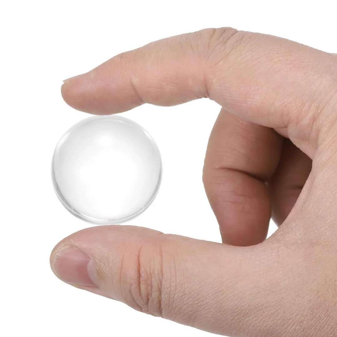 QUARKZMAN Sfera Acrilica Trasparente Per Giocoleria 45mm