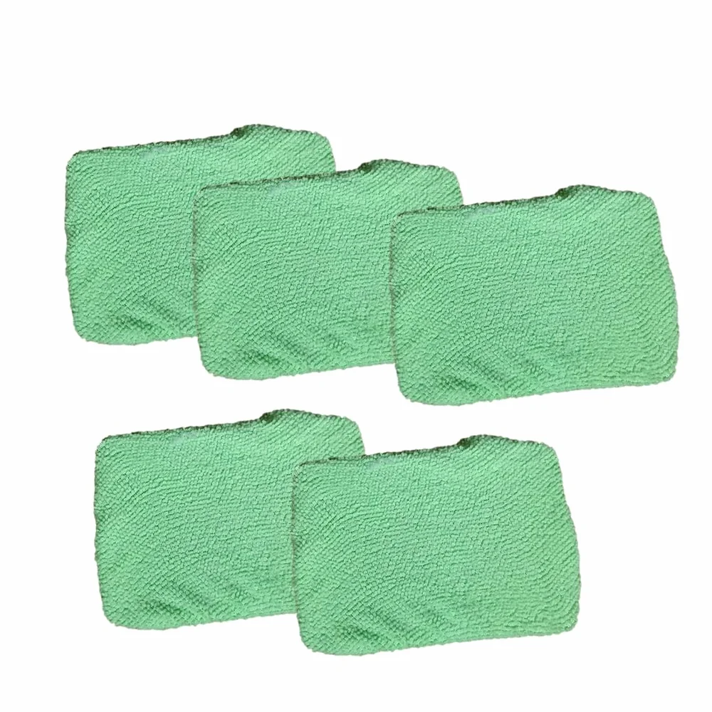 5 Pezzi Cuscinetto di Ricambio per Spazzole Pulisci Vetri per Auto Raschietto per Parabrezza Tergicristallo per Vetri Nebbia Accessori per Panno di Lavaggio , Verde