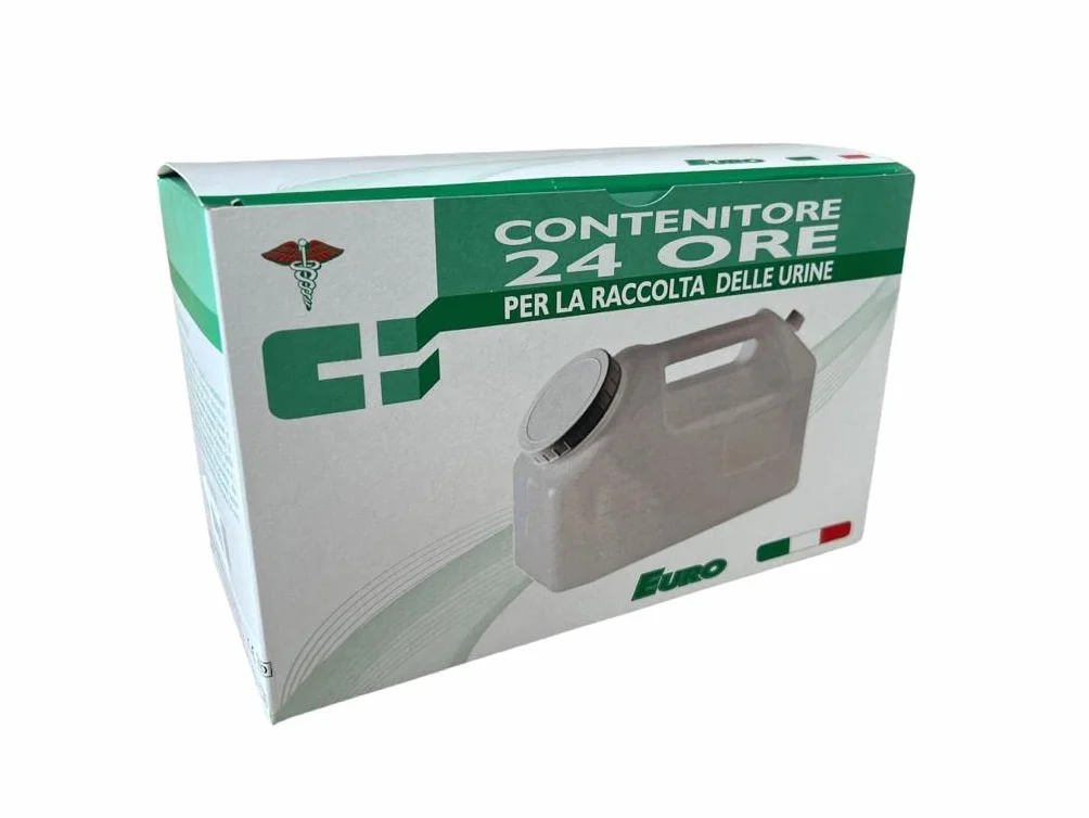 Cura Farma Contenitore Urine Tanica Raccolta Urina 24h Da Originale, 2000ml