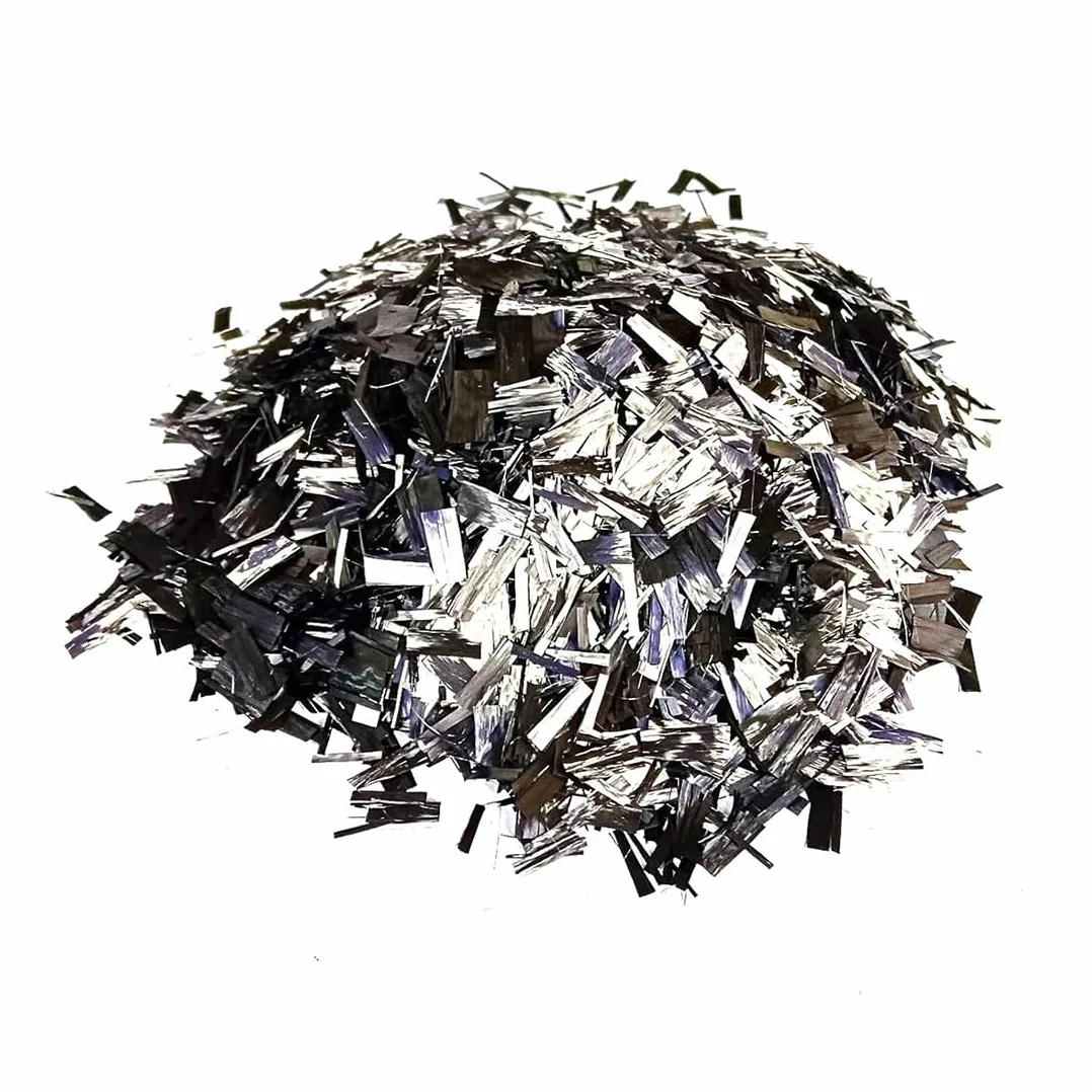 Composite Fibre di Carbonio 15 mm Chopped Carbon Fiber Forged Carbon Effect Fibra di Carbonio Tagliata Aspetto Unico Peso 150g