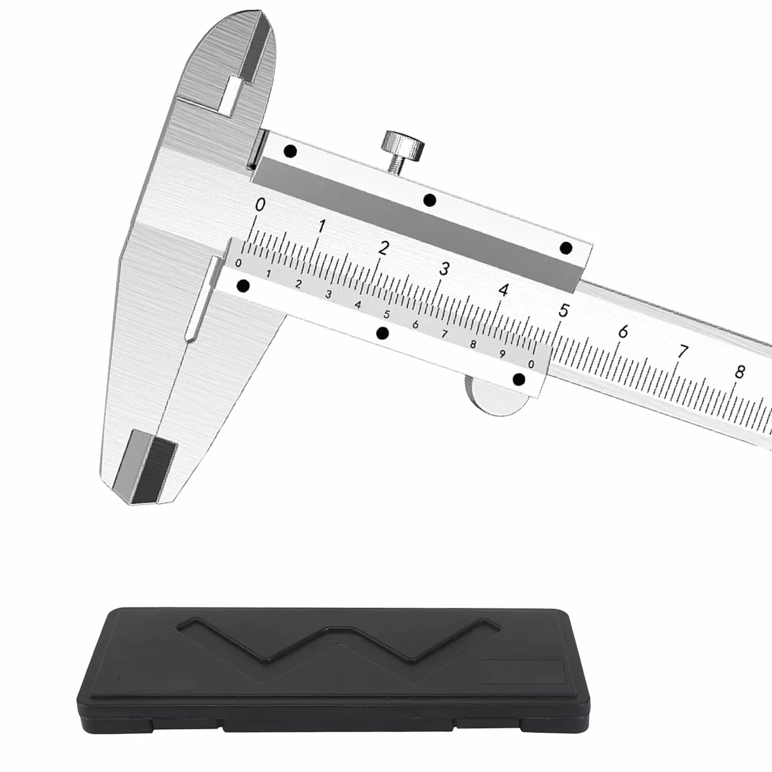 Calibro analogico ad alta precisione 150 mm 0,02 mm / 0,001 pollici con vite di bloccaggio