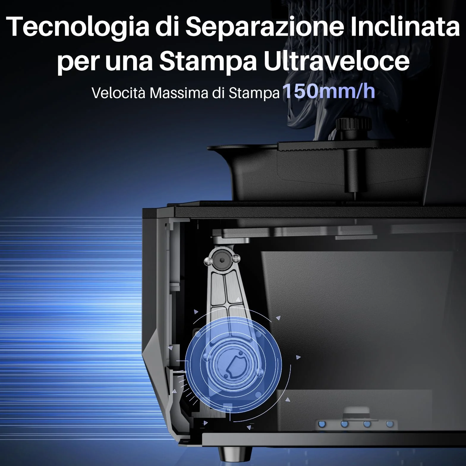 ELEGOO Saturn 4 Ultra 16K Stampante 3D Resina, Riscaldatore Serbatoio Intelligente, Stampa 150 mm/h, Fotocamera AI con Luce, Stampa Cluster WiFi, Grandi Dimensioni di Stampa 211,68 * 118,37 * 220mm³