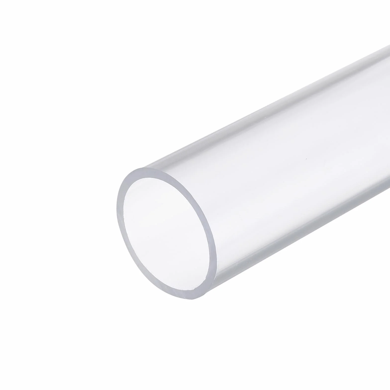 Tubo Rigido PVC Trasparente 43mm ID 50mm OD Alta Resistenza per Acquario Vasca Pesci Serra
