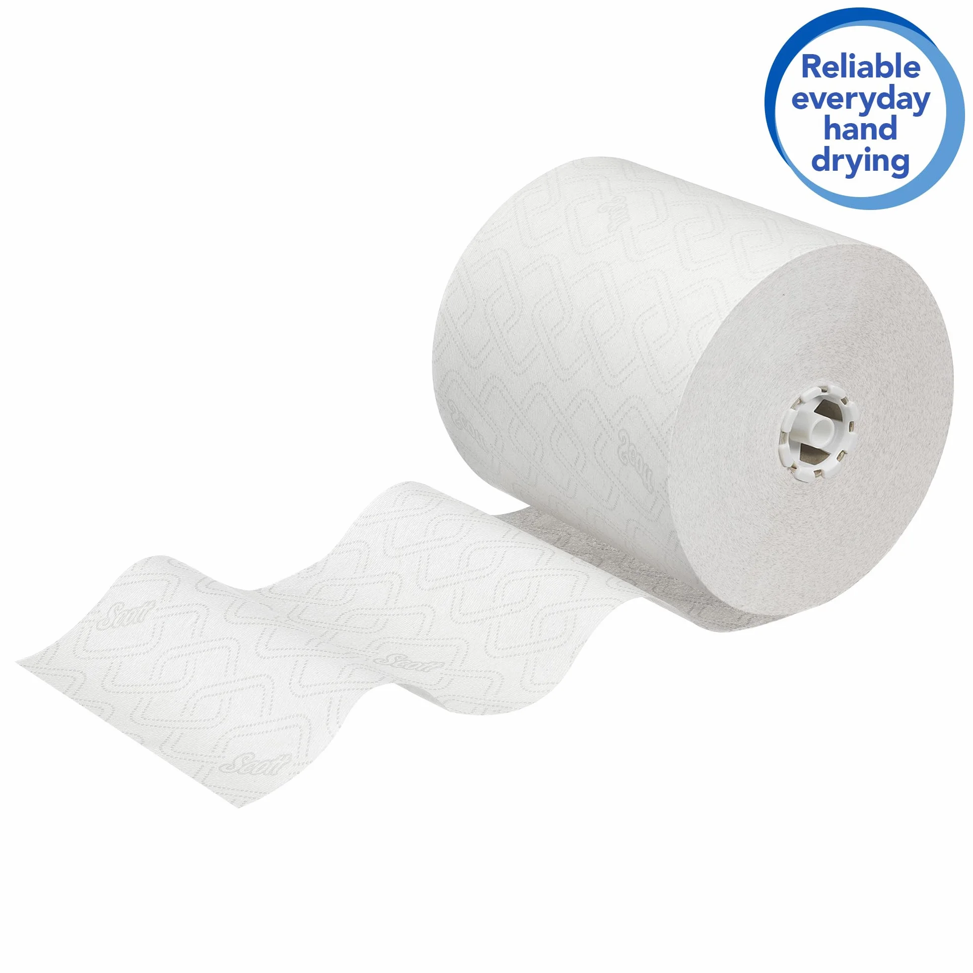 Scott Essential asciugamani di carta in rotolo 6691 6 rotoli bianchi 350m 2100m