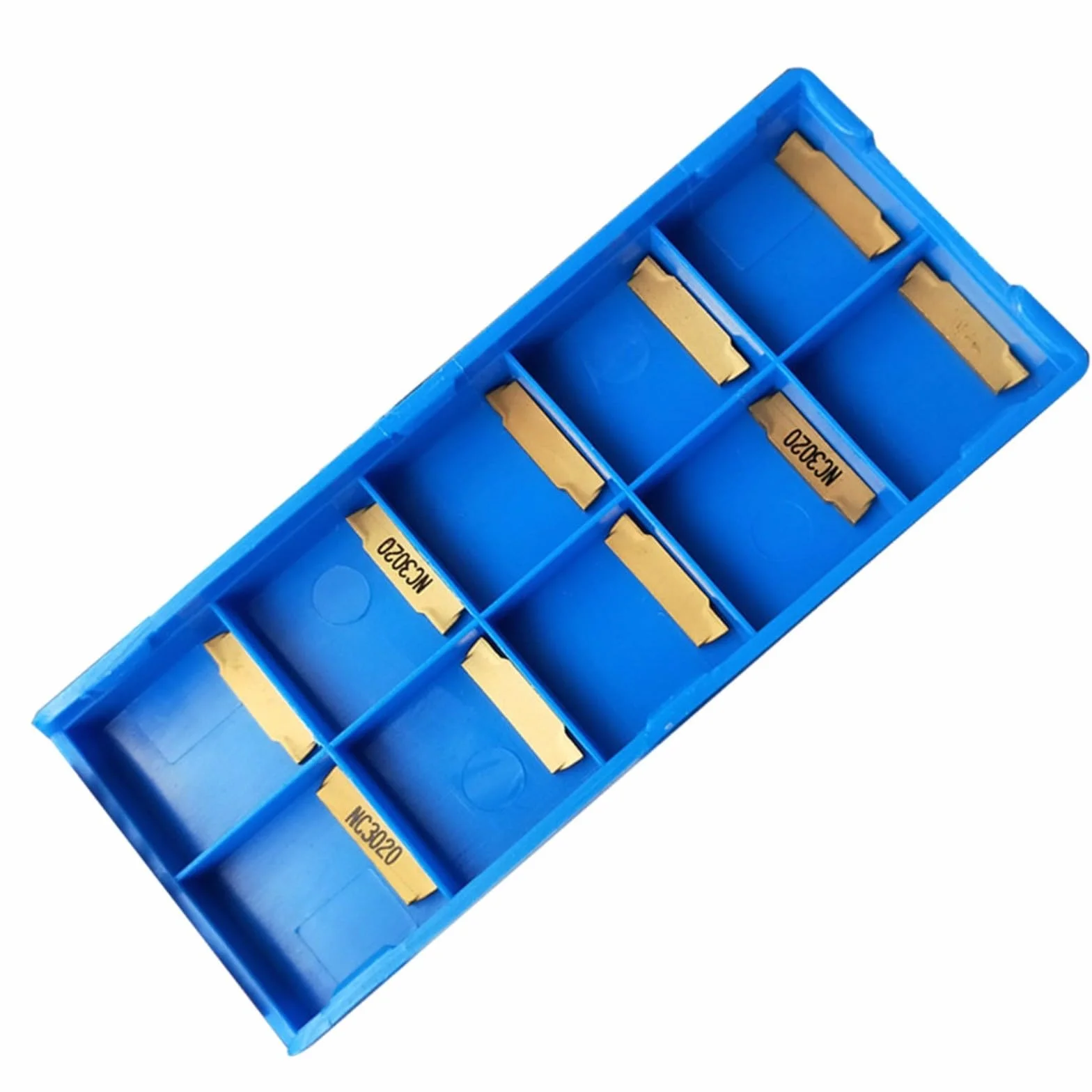 MGMN150-G NC3020 Inserti di tornitura in carburo, 1,5 mm, utensile da taglio per scanalatura CNC lama per tornio per lavorazione dei metalli, parti meccaniche 10 pezzi