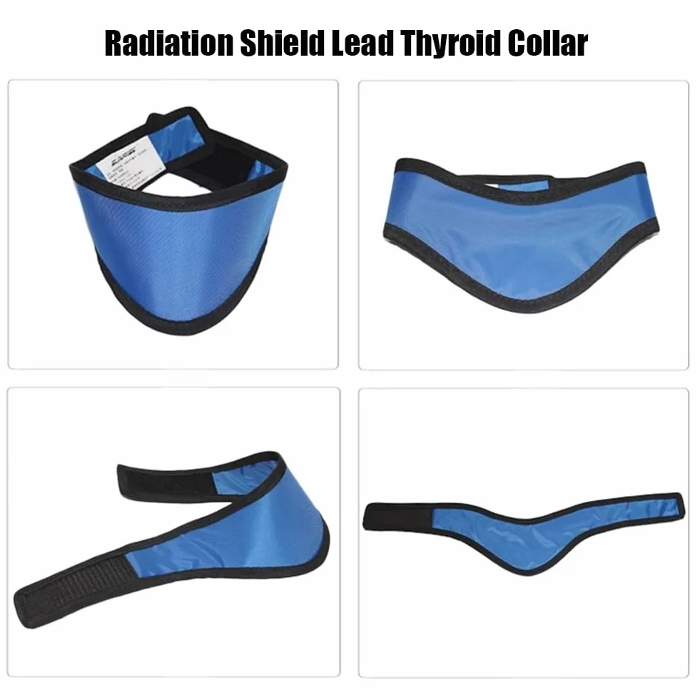 Grembiule Piombo Resistente Ai Raggi X, Collare Tiroideo Piombo Radiologico, Copertura Scudo Radiante 0.3mmpb