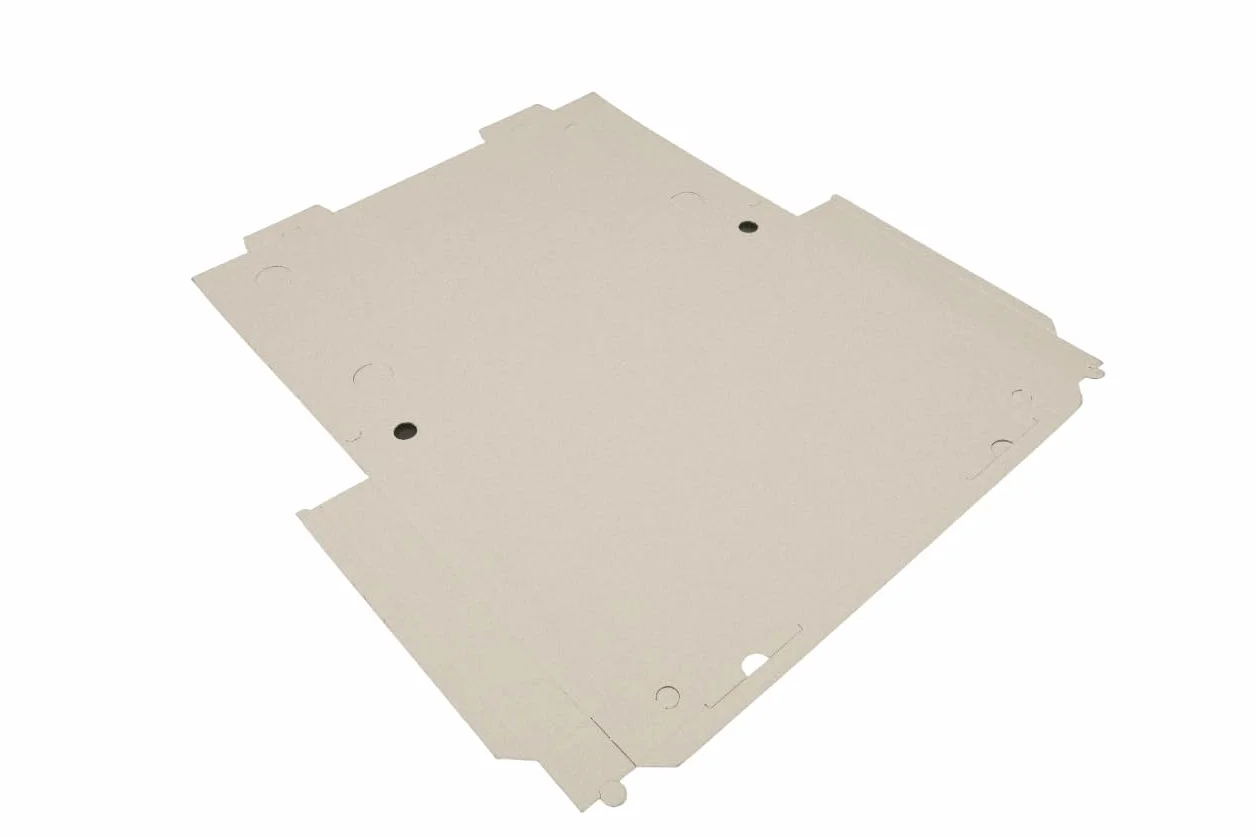 Scatola per pizza 55 x 35 x 5 Confezione da 100 pezzi Bianco